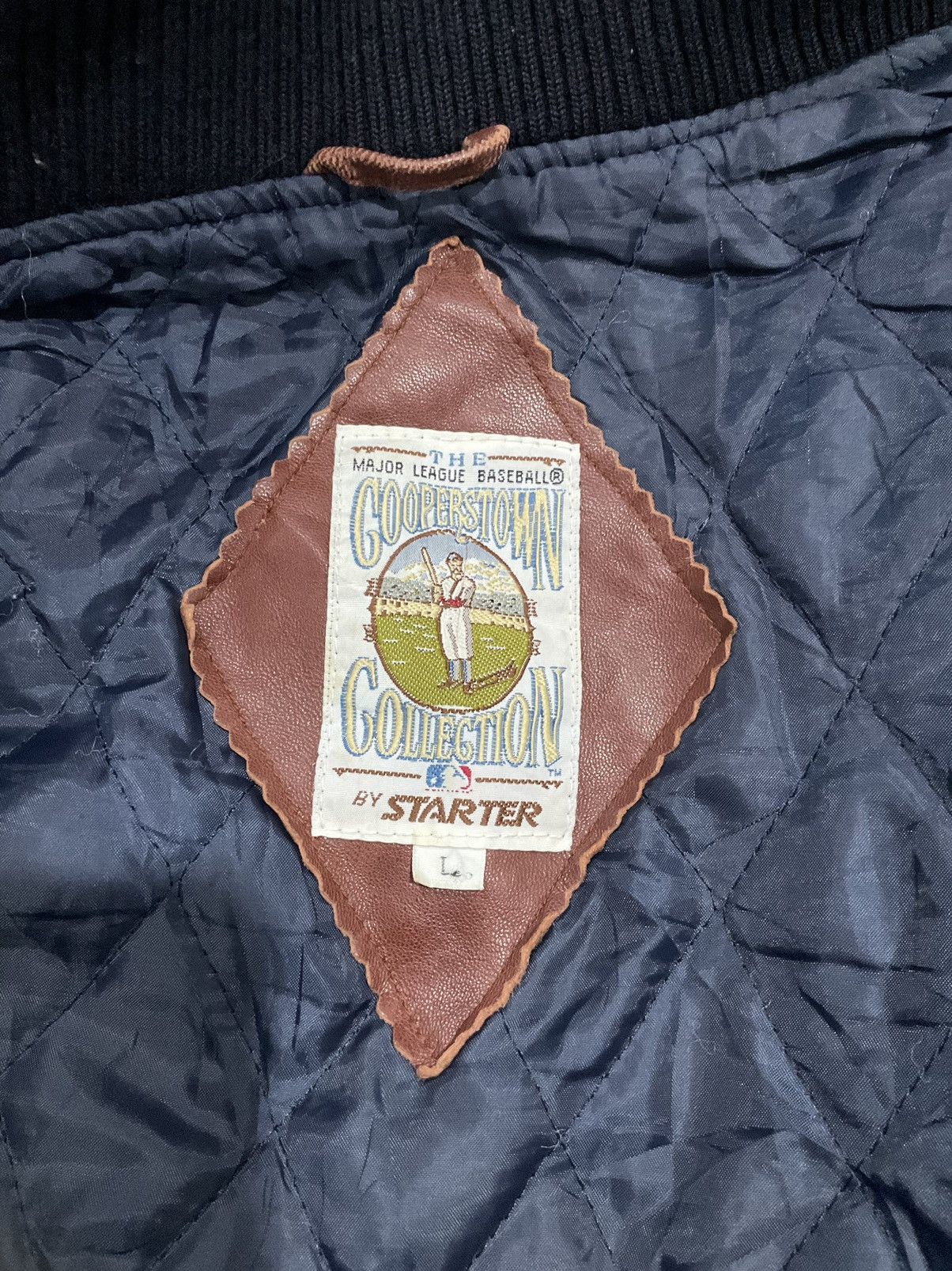 Starter Vintage Rare🔥 50year Varsity Jacket Yankees Embroidered MLB Size US L / EU 52-54 / 3 - 4 Thumbnail