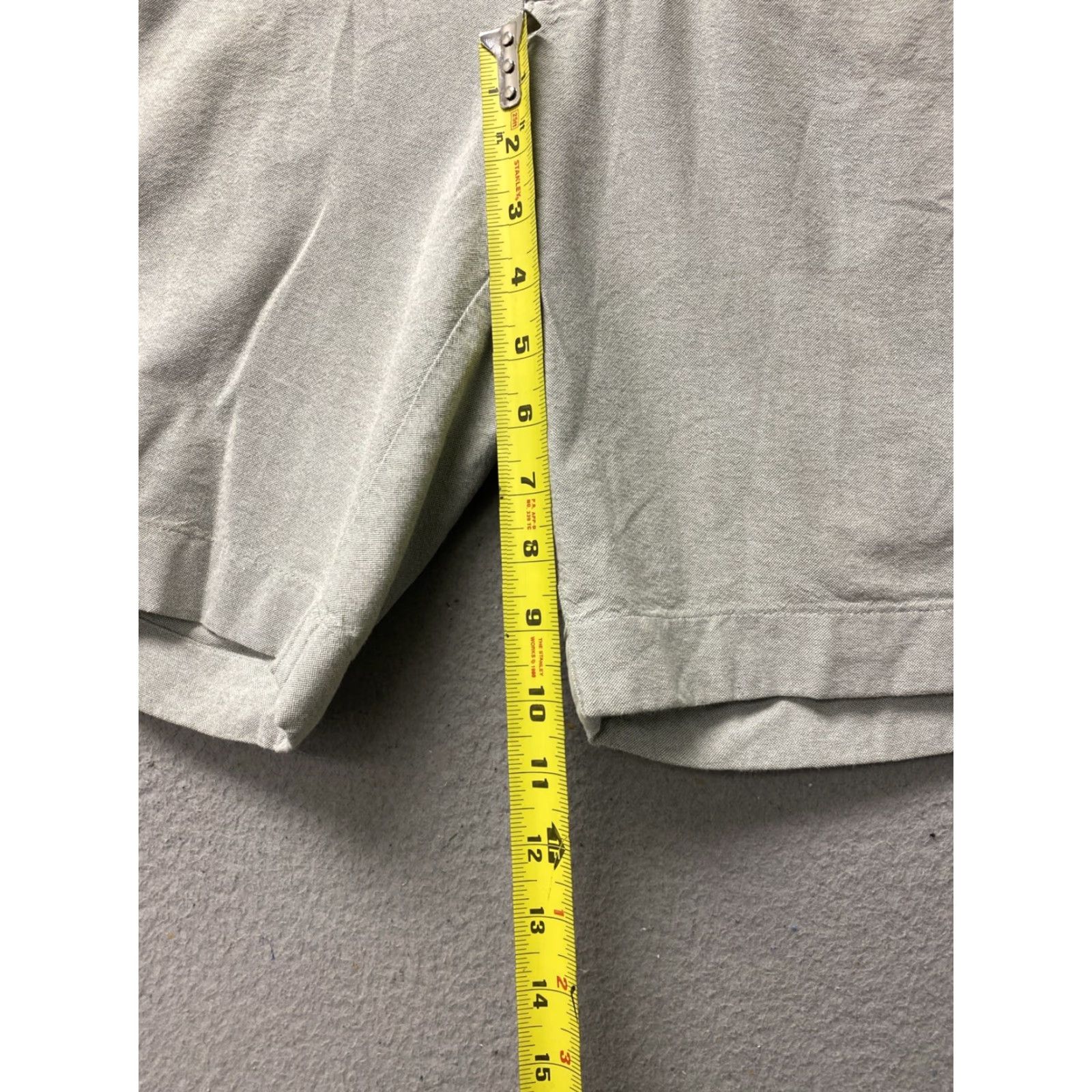 J.Crew J.CREW Men's Gramercy Chino Shorts Size 35 Teal Flat Front Quick Dry Lightweight Size US 35 - 5 Thumbnail
