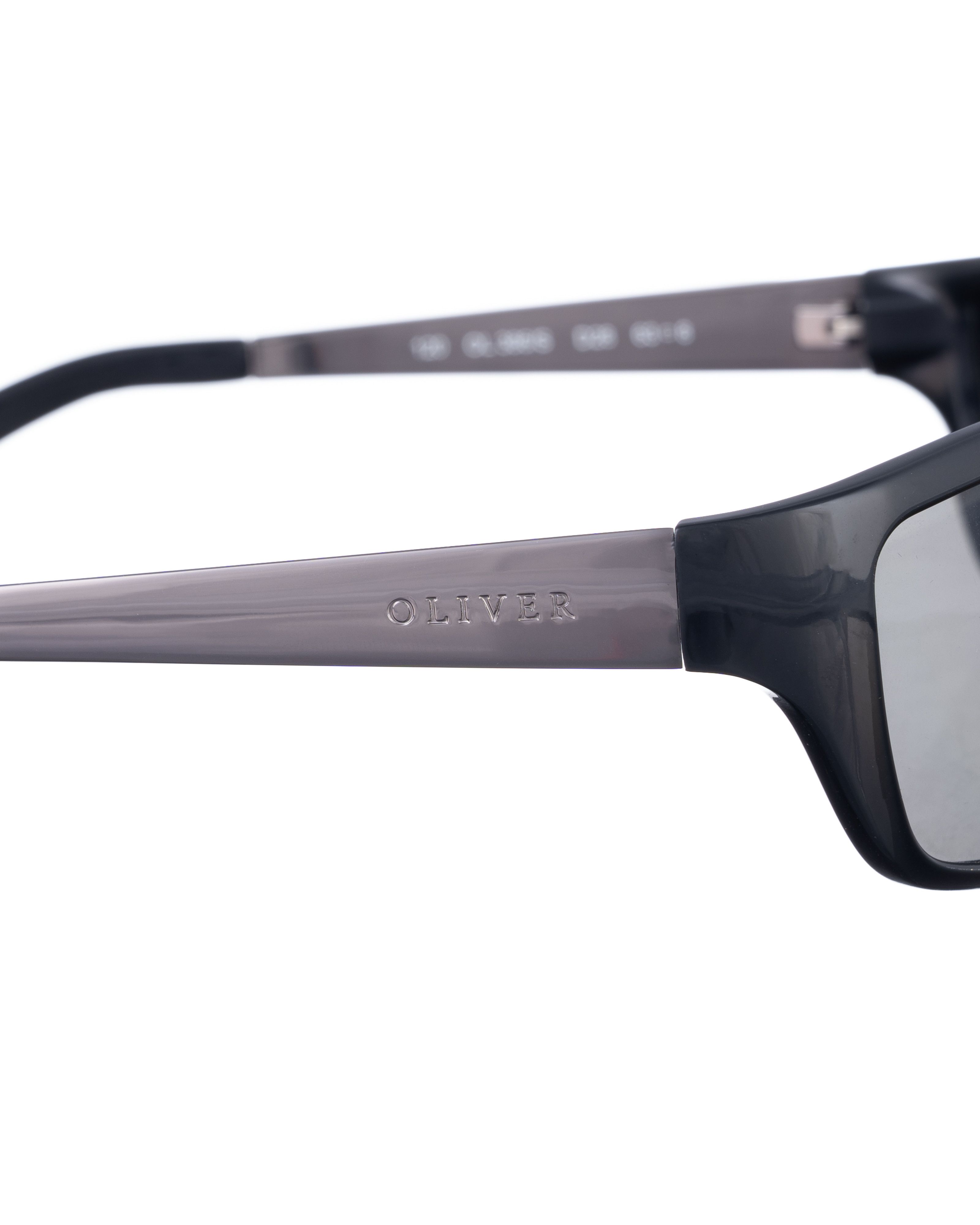 Valentino Oliver by Valentino 00s Black Metal Cut Out Sunglasses Size ONE SIZE - 3 Thumbnail