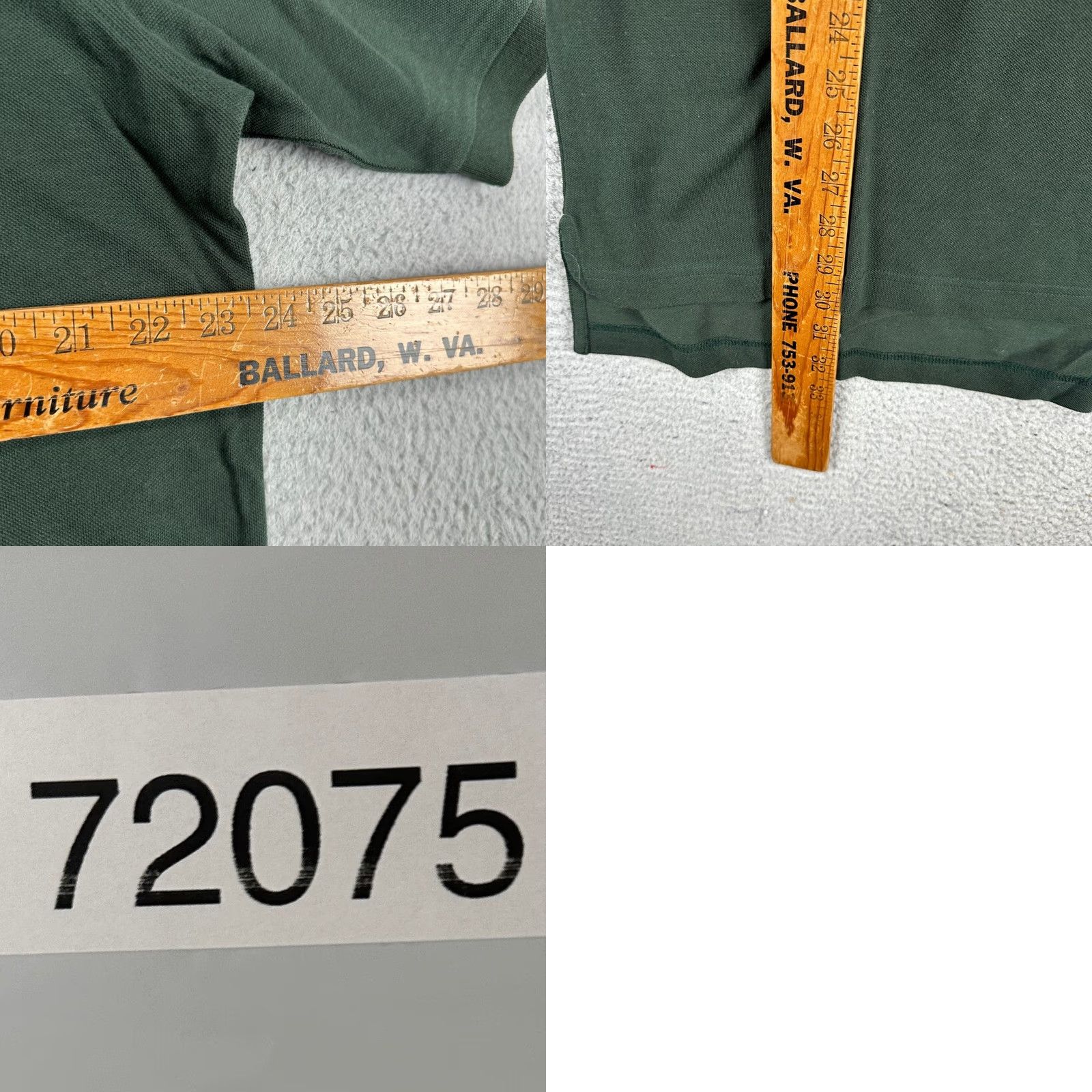 Vintage Duck & Hyde Plainfield Country Club Men Golf Polo Shirt Large Dark Green Rugby NEW Size US L / EU 52-54 / 3 - 8 Thumbnail