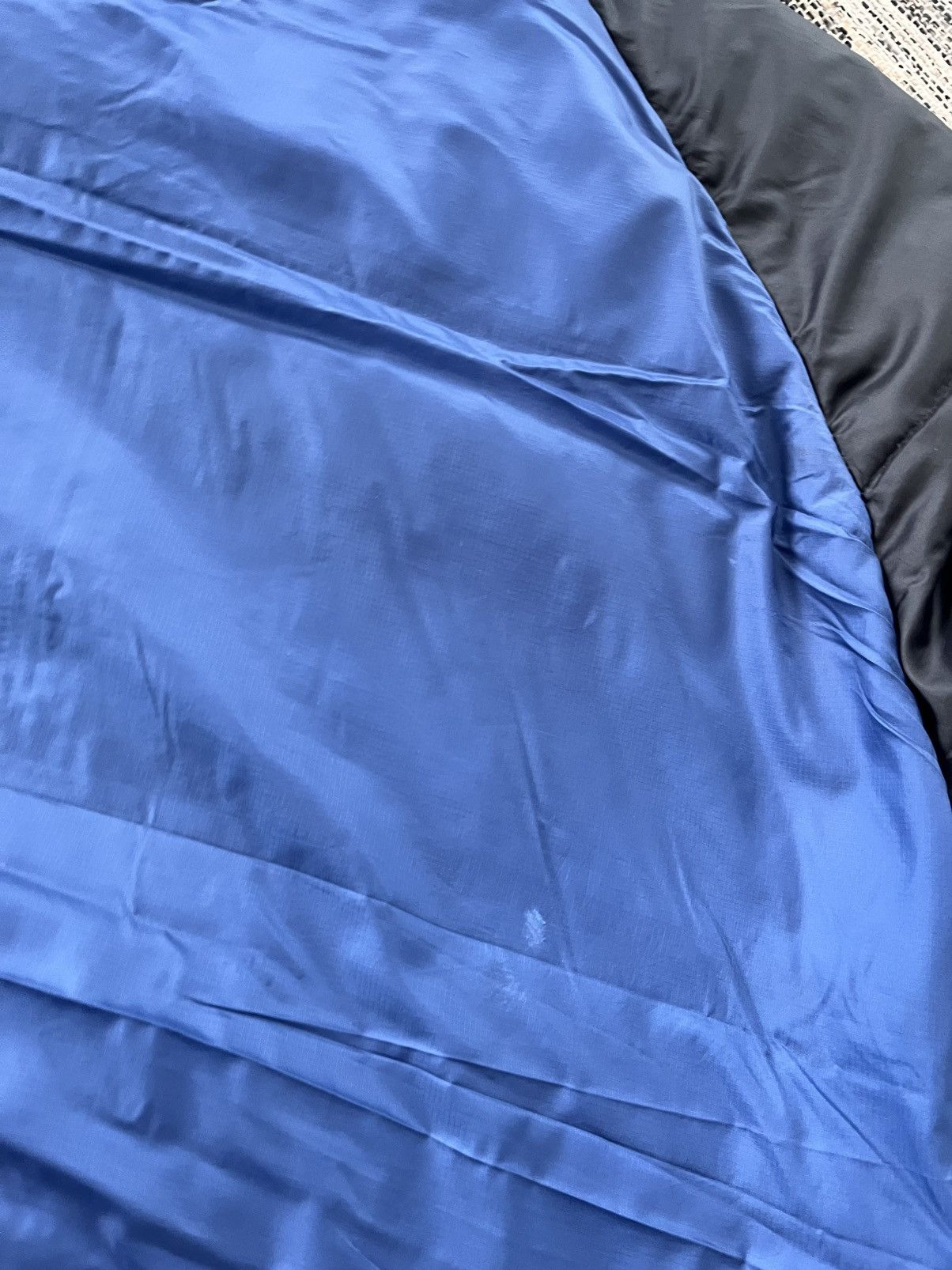 The North Face Vintage Millet Blue Black Outdoor Down Jacket Avantgarde Size US XL / EU 56 / 4 - 19 Thumbnail