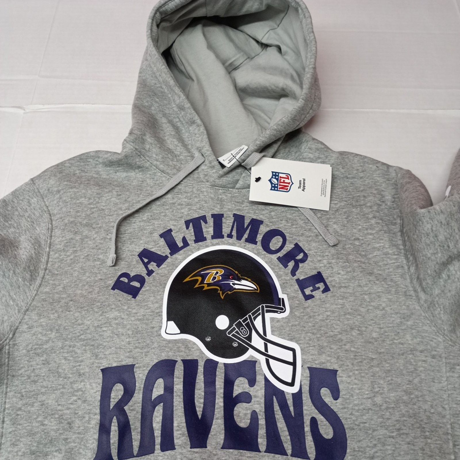 Nike Baltimore Ravens Team Apperal Nike Hoodie Men's Size S Gray Size US S / EU 44-46 / 1 - 4 Thumbnail