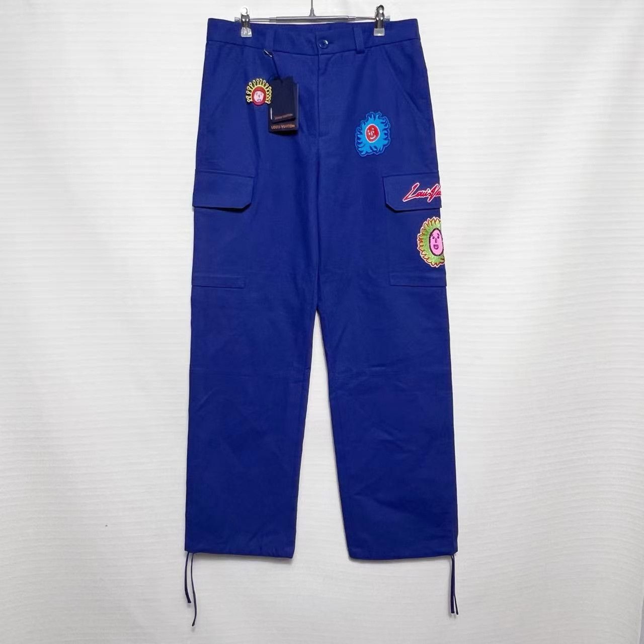 Louis Vuitton LV Kusama Collaboration Blue Cargo Pants Size US 26 / EU 42 - 1 Thumbnail
