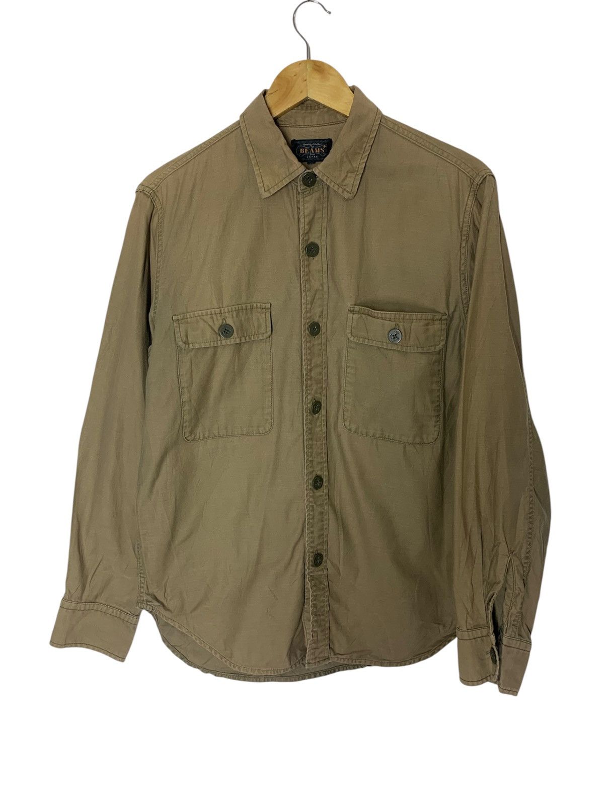 Beams Plus Beams Plus Military Navy Overshirt Size US M / EU 48-50 / 2 - 1 Thumbnail