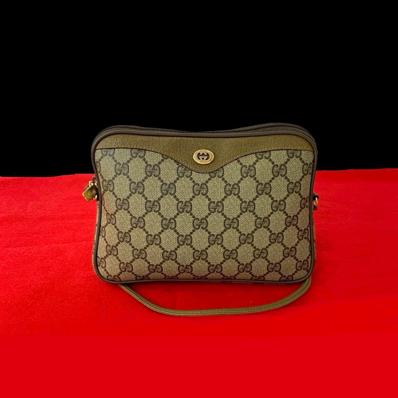 Gucci Gucci Shoulder Bag Brown Leather Size ONE SIZE - 1 Thumbnail