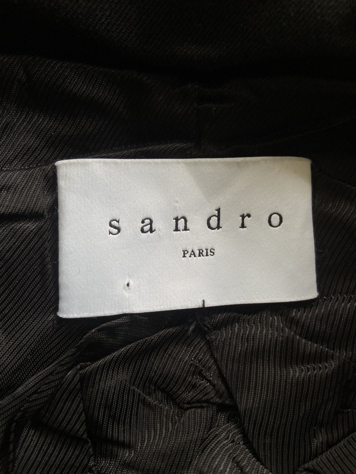 Sandro FW20 Sandro Paris - Napoleon Style Long Coat Jacket Size M / US 6-8 / IT 42-44 - 6 Thumbnail