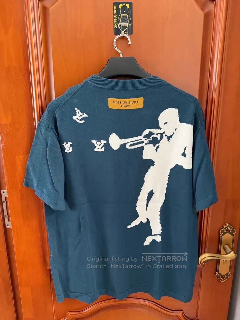 Louis Vuitton Louis Vuitton Piper Knit Short Sleeve Size US L / EU 52-54 / 3 - 2 Thumbnail