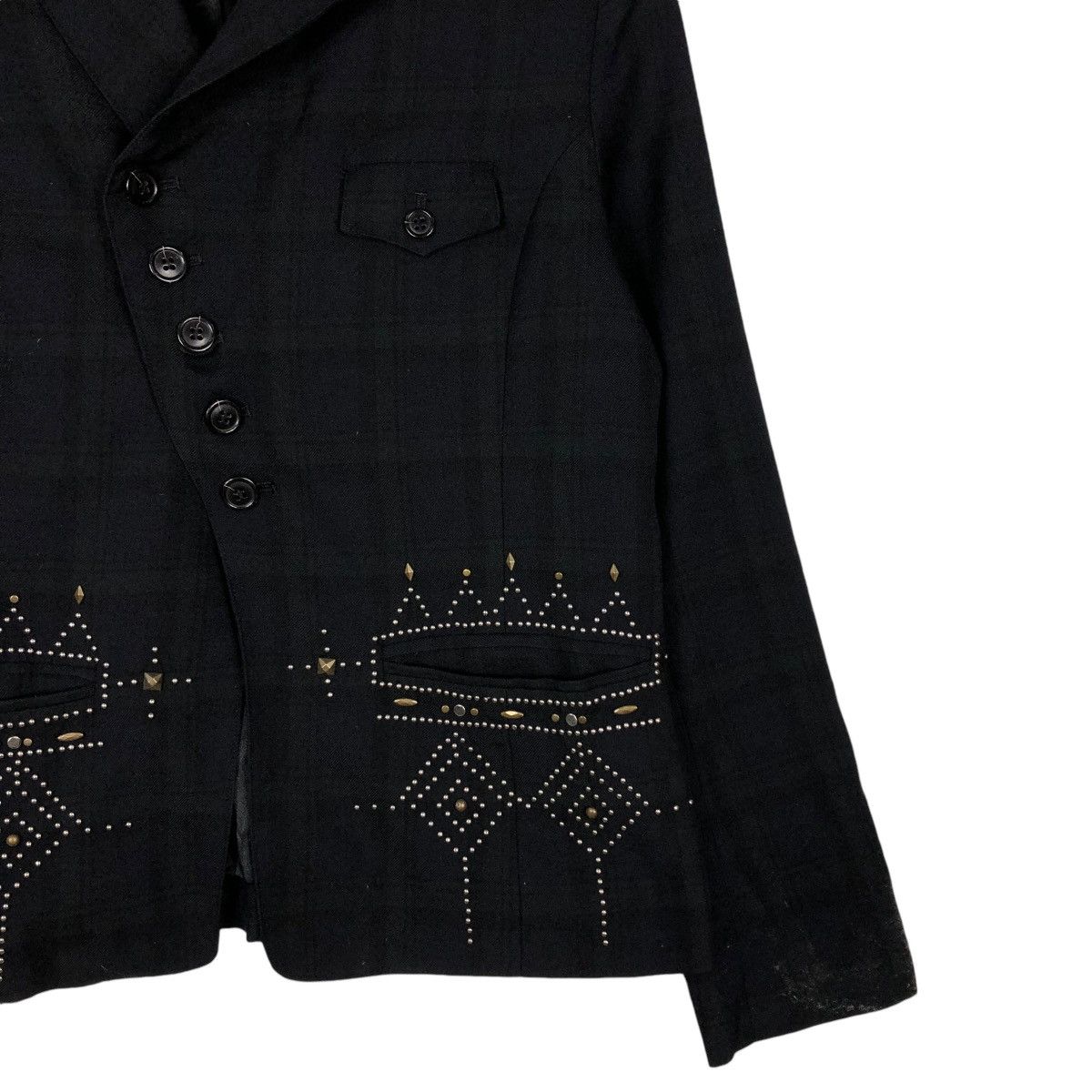 Issey Miyake 🔥VINTAGE CROPPED JACKET BIKER SUNAOKUWAHARA ISSEY MIYAKE Size US M / EU 48-50 / 2 - 7 Thumbnail