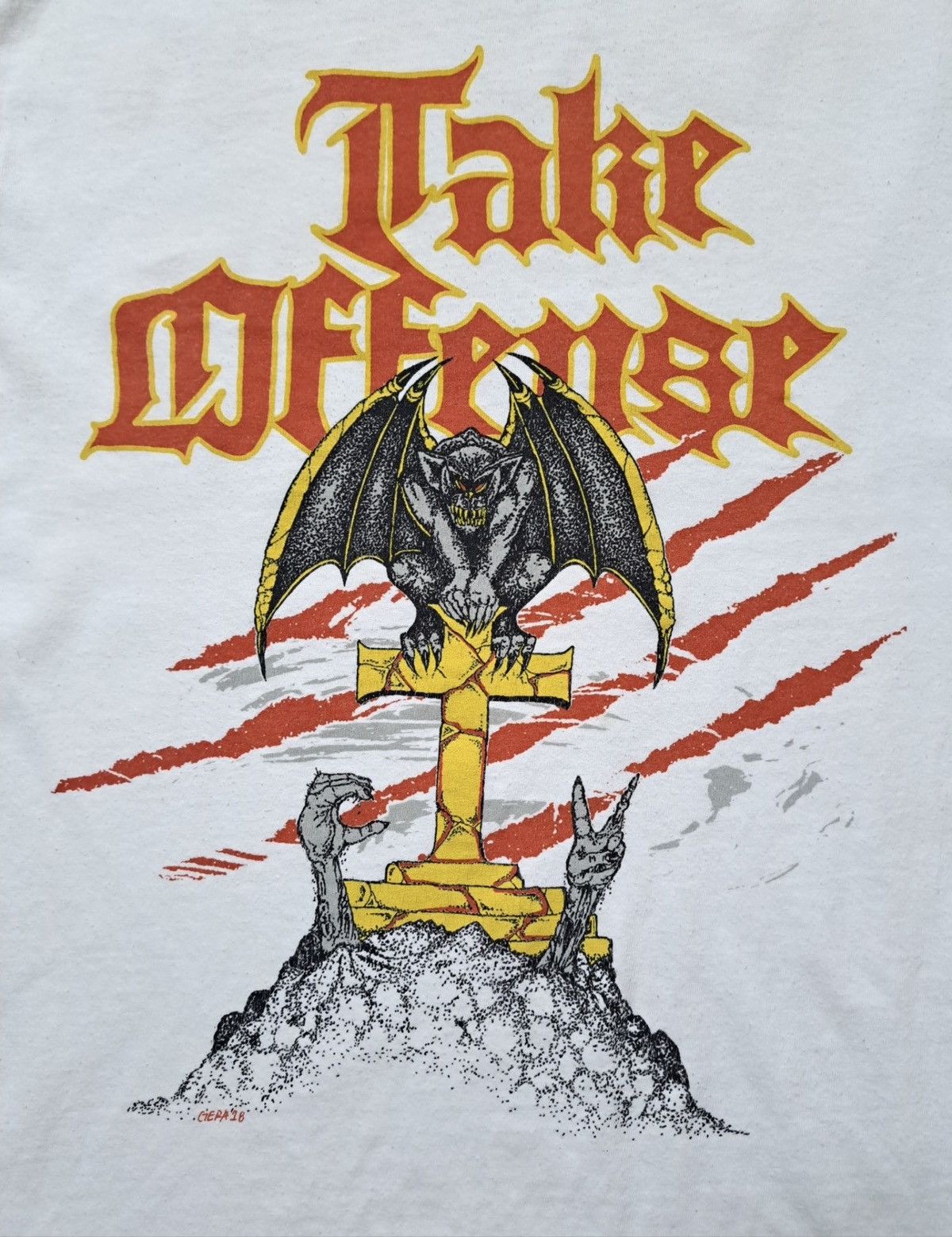 Band Tees TAKE OFFENSE x T-Shirt Size US M / EU 48-50 / 2 - 3 Thumbnail