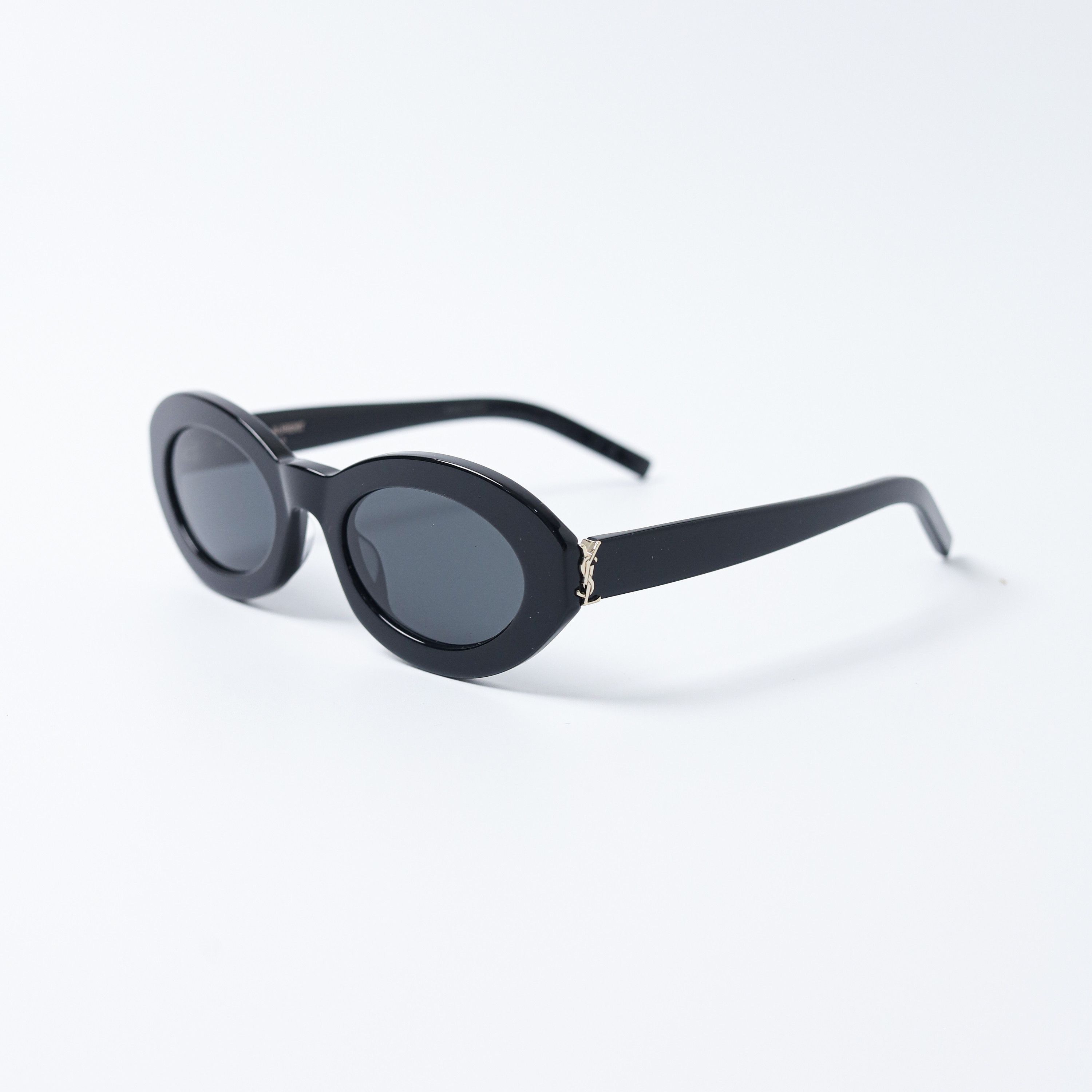 NEW Saint Laurent SL372 Black Cat Eye Sunglasses Saint Laurent Paris NEW SAINT LAURENT SL372 001 BLACK CAT  main image 3