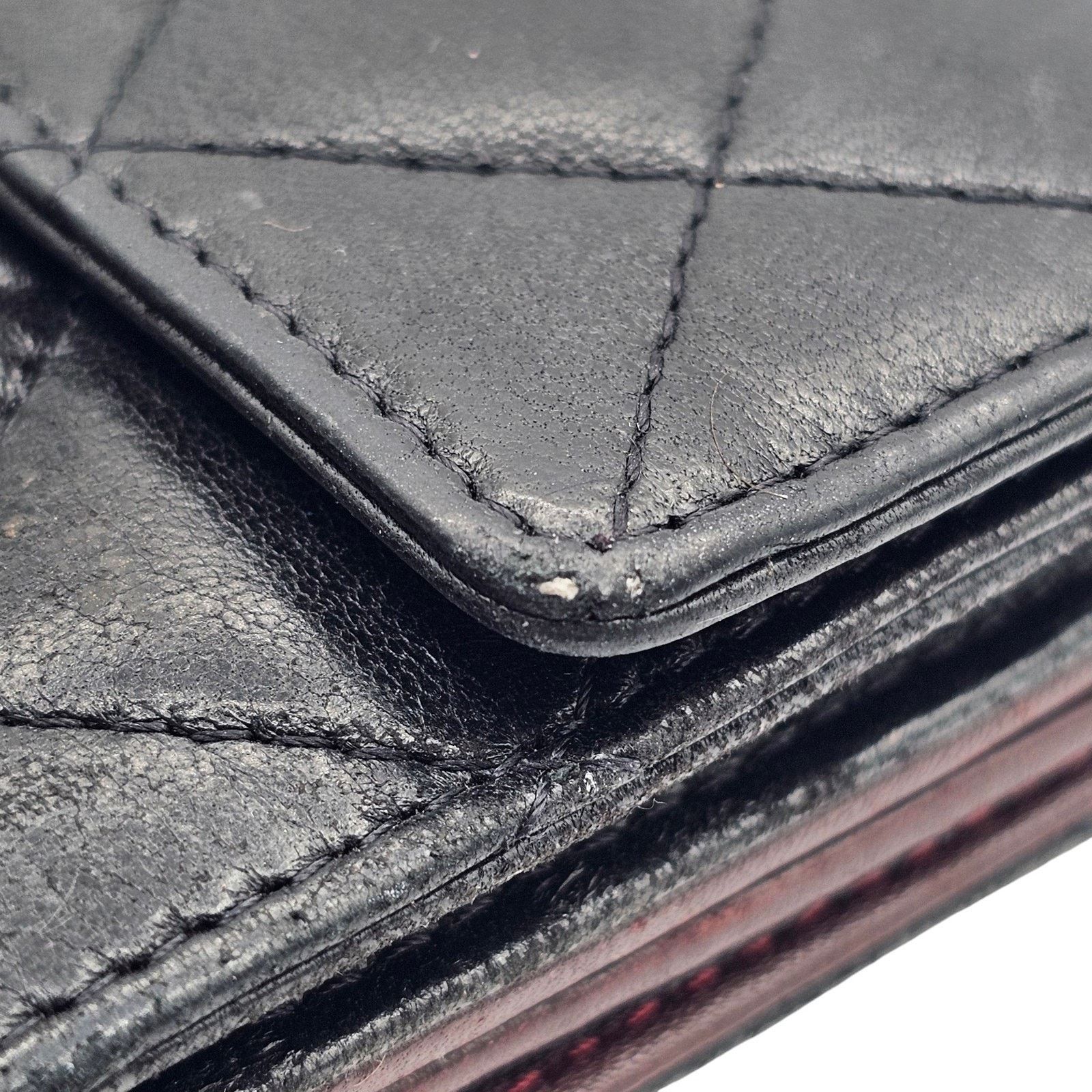 Chanel Chanel Classic Quilted Lambskin Leather Flap Long Wallet Size ONE SIZE - 10 Thumbnail