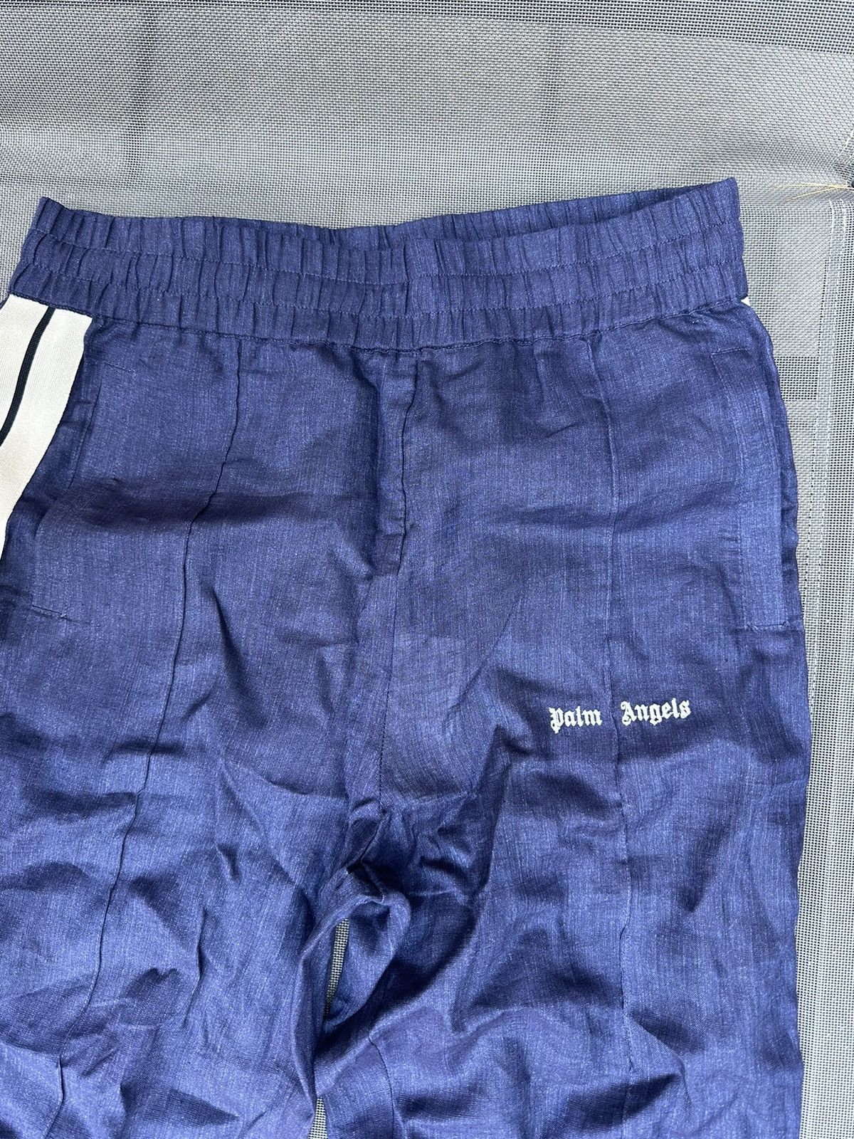 Palm Angels Palm Angels linen Track Pants Size US 36 / EU 52 - 2 Thumbnail