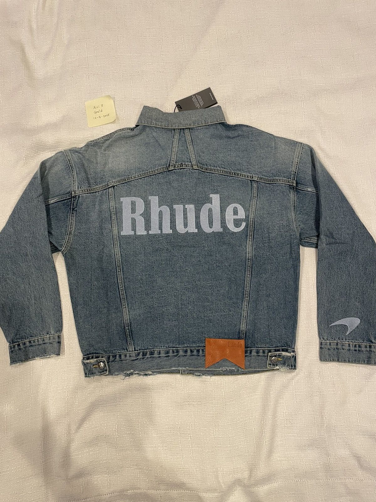Rhude RhudexMcClaren Denim Jacket Size US M / EU 48-50 / 2 - 8 Thumbnail