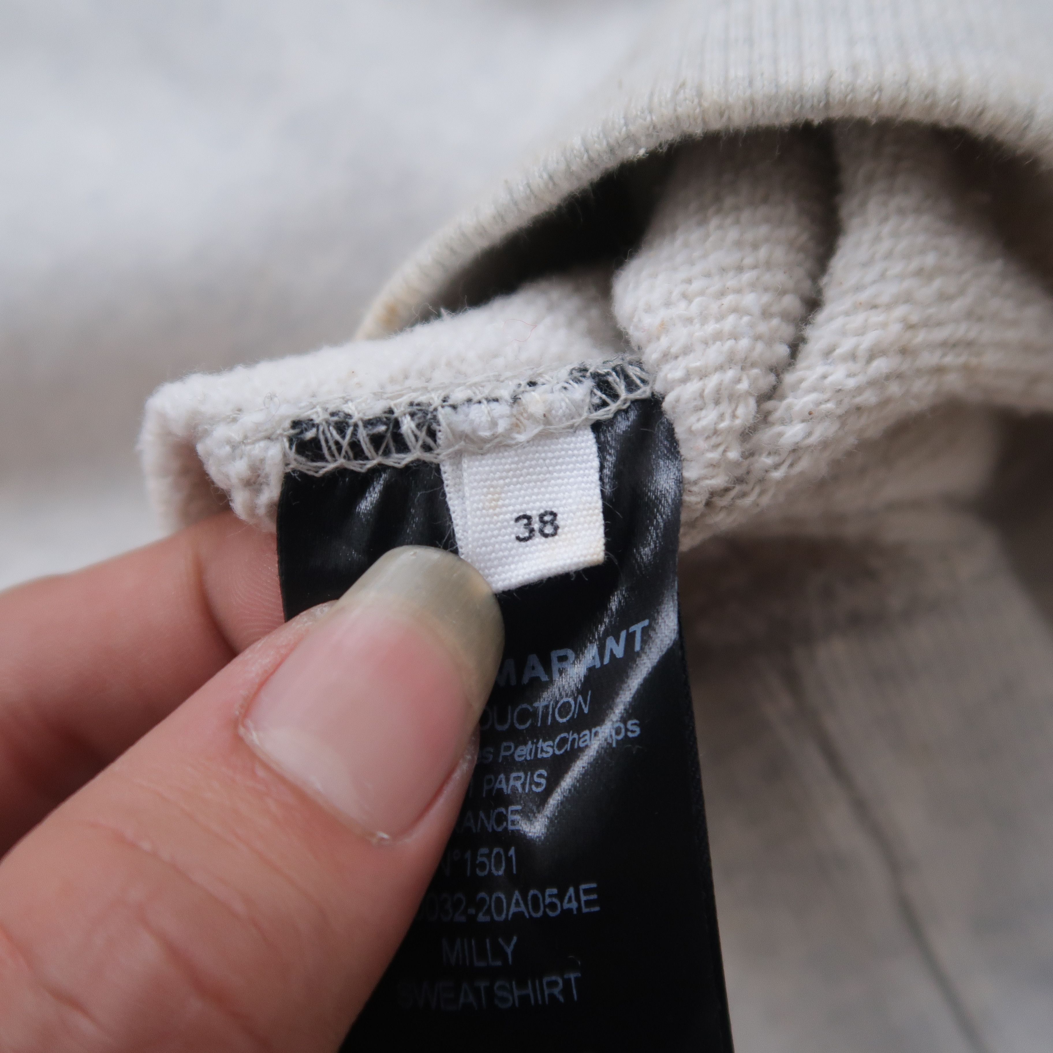 Isabel Marant 2000s Isabel Marant Towel Logo Sweatshirt Size US S / EU 44-46 / 1 - 10 Thumbnail