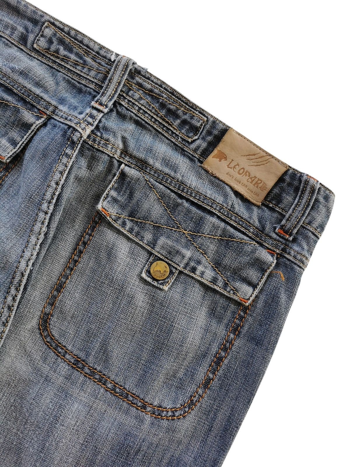 Jean Leopard Baggy Jeans Size US 34 / EU 50 - 5 Thumbnail