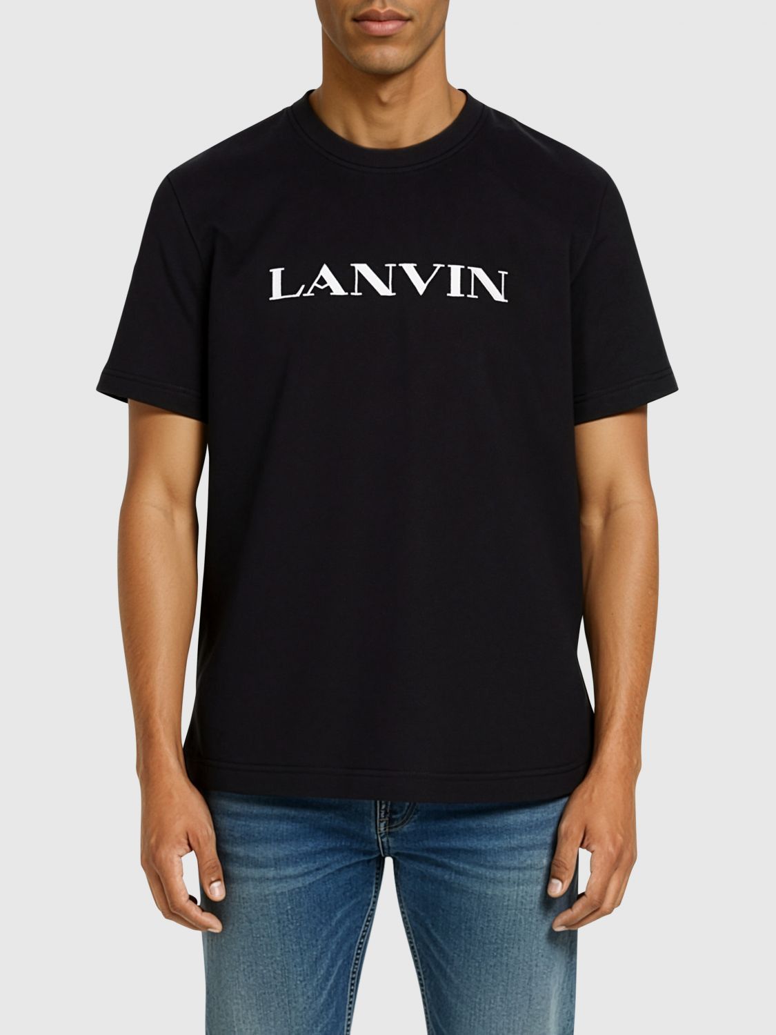 Lanvin Lanvin T-Shirt Men Black Size US M / EU 48-50 / 2 - 1 Thumbnail