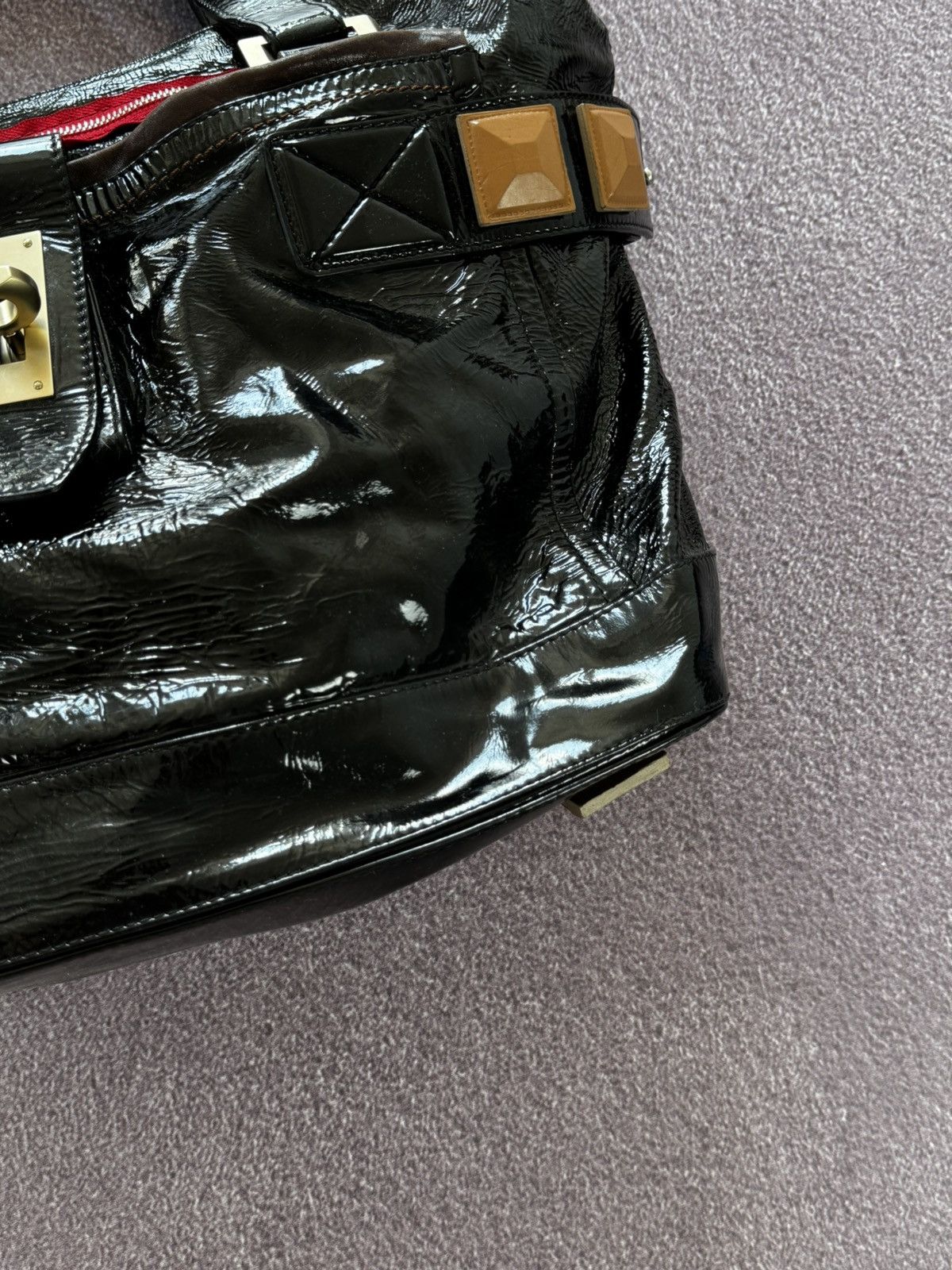 Chloe Chloe 00s Avant Garde Leather Audra Handle Bag Size ONE SIZE - 7 Thumbnail