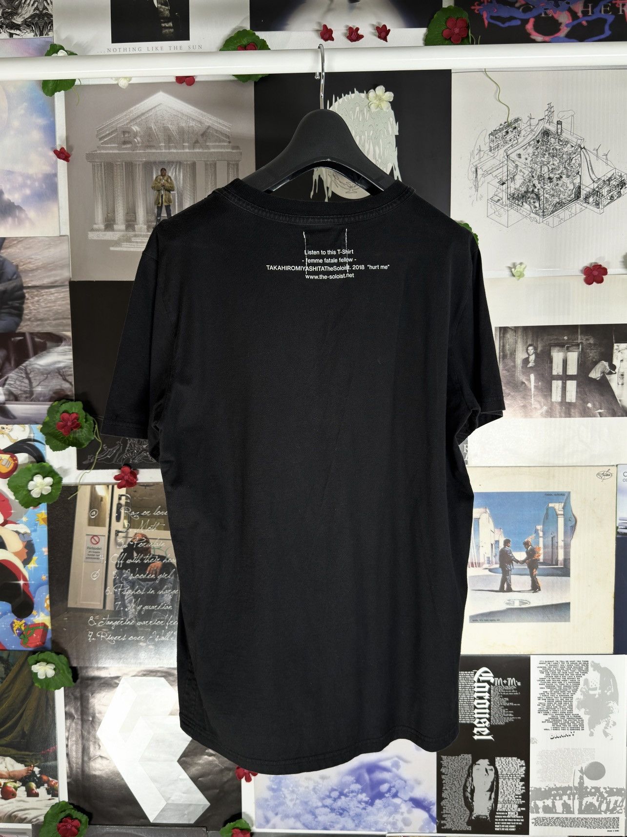 Takahiromiyashita The Soloist. SS18 "hurt me" T-shirt Size US S / EU 44-46 / 1 - 2 Thumbnail