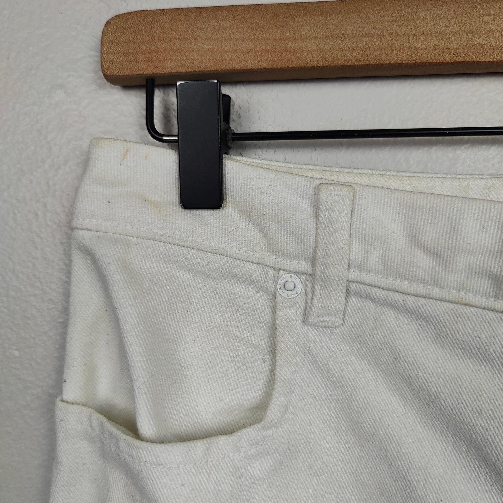 Eckhaus Latta Eckhaus Latta El Jeans Womens 30 White High Rise Size 30" / US 8 / IT 44 - 6 Thumbnail