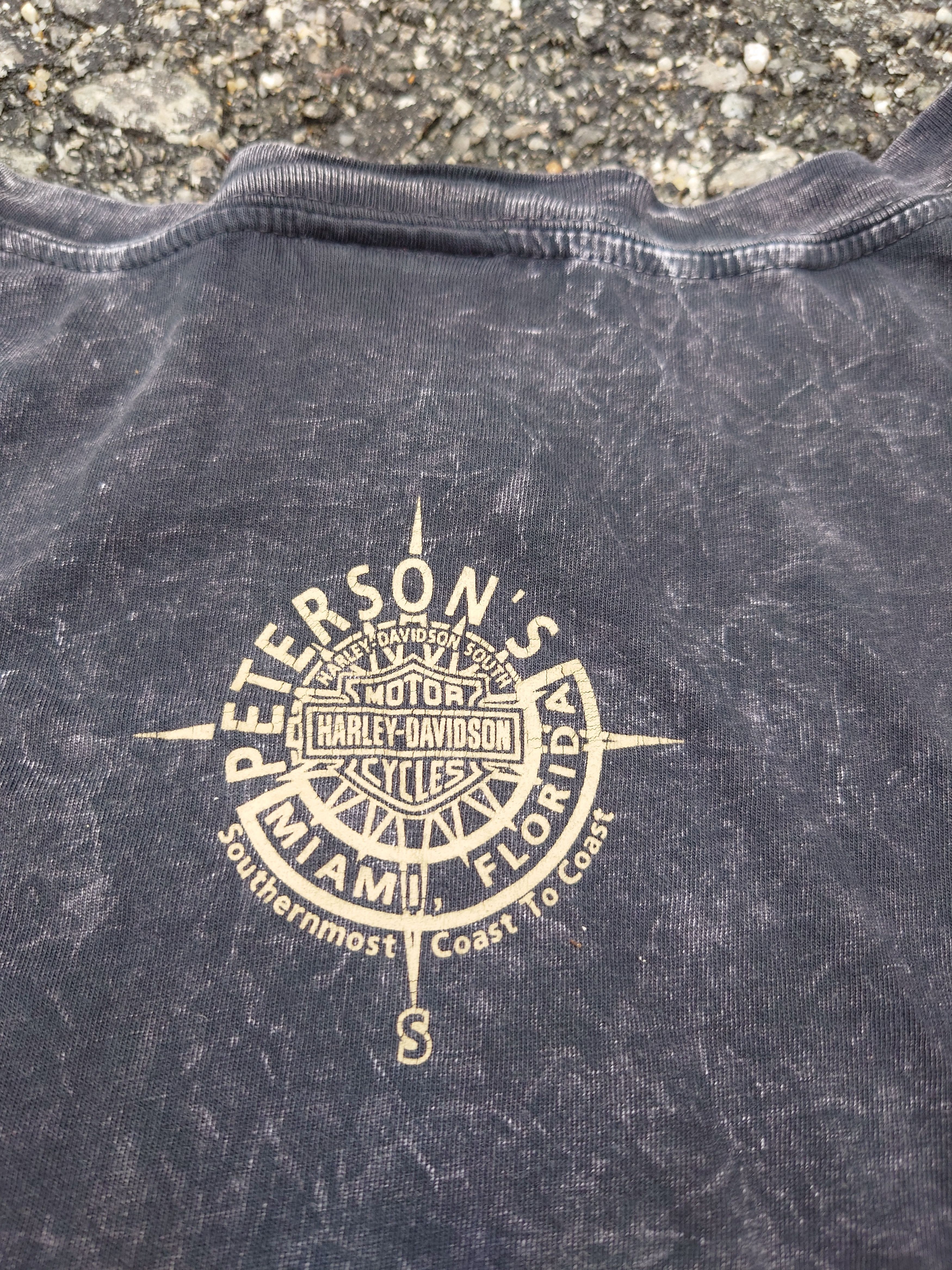 Harley Davidson Vintage Like Tie Dye Harley Davidson Long Sleeve Made in USA Size US XL / EU 56 / 4 - 6 Thumbnail