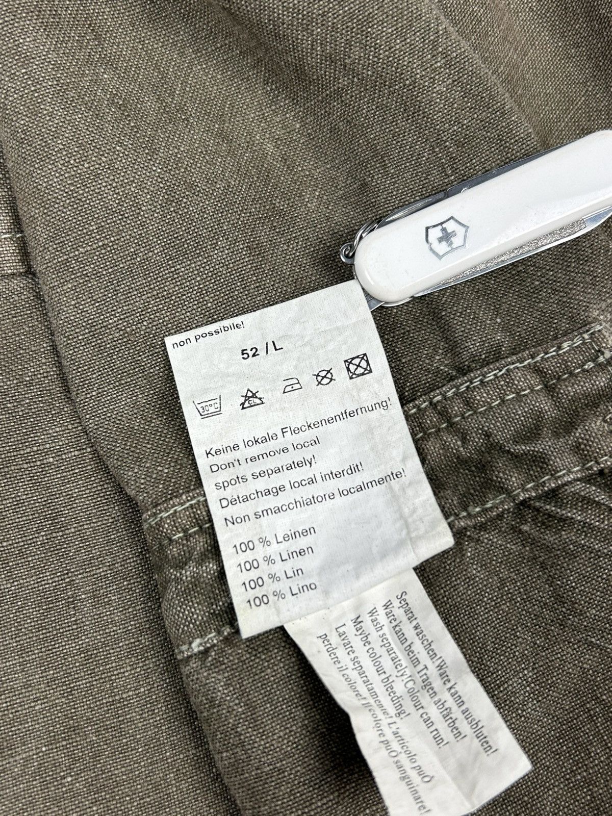 Alpha Industries × Diesel Military Milestone Linen Shirt Overshirt Jacket Size US L / EU 52-54 / 3 - 12 Thumbnail