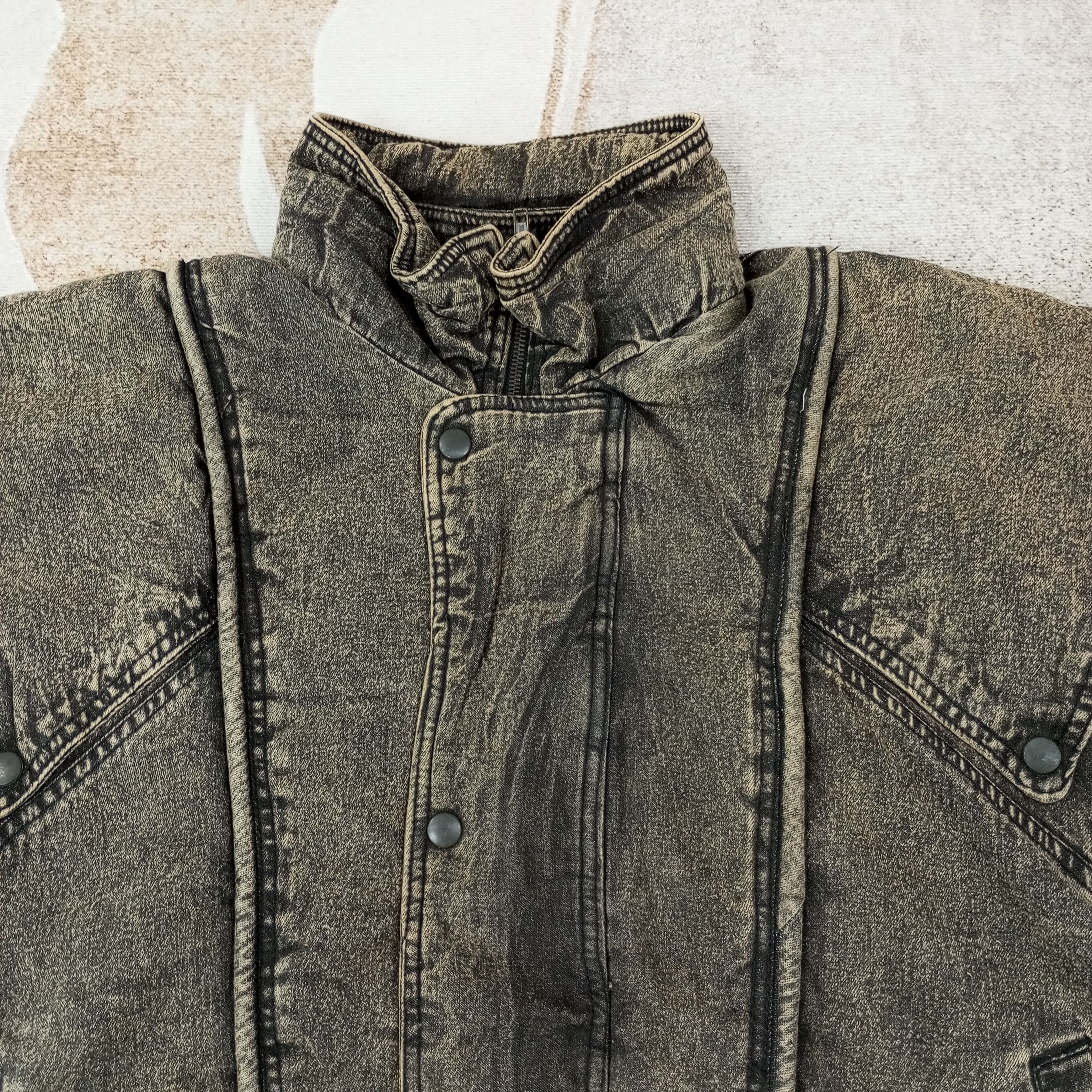 Vintage Motorcycle Jacket Style Nice Design c233n6 Size US XL / EU 56 / 4 - 2 Thumbnail