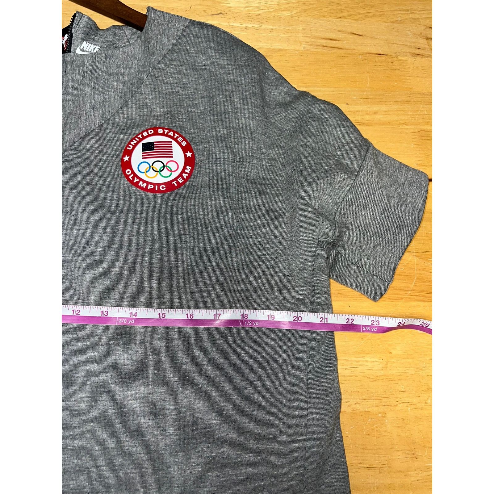 Vintage Nike Womens Tech Fleece Olympic Crew Team Sweatshirt NWT Size L / US 10 / IT 46 - 9 Thumbnail