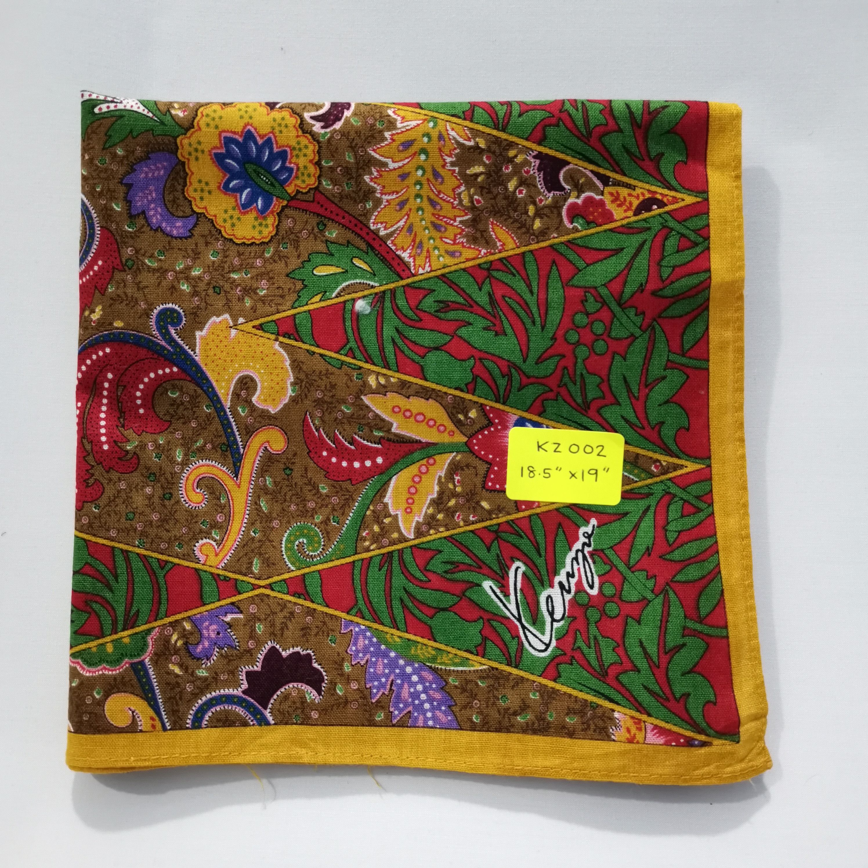 Kenzo KENZO HANDKERCHIEF/ BANDANA/ SCARF Size ONE SIZE - 5 Thumbnail