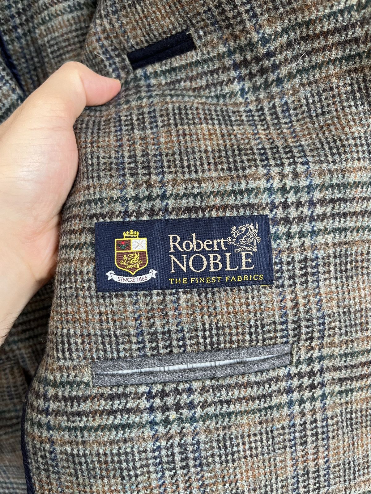 Hackett Hackett Tweed Wool Blazer Size 52L - 11 Thumbnail
