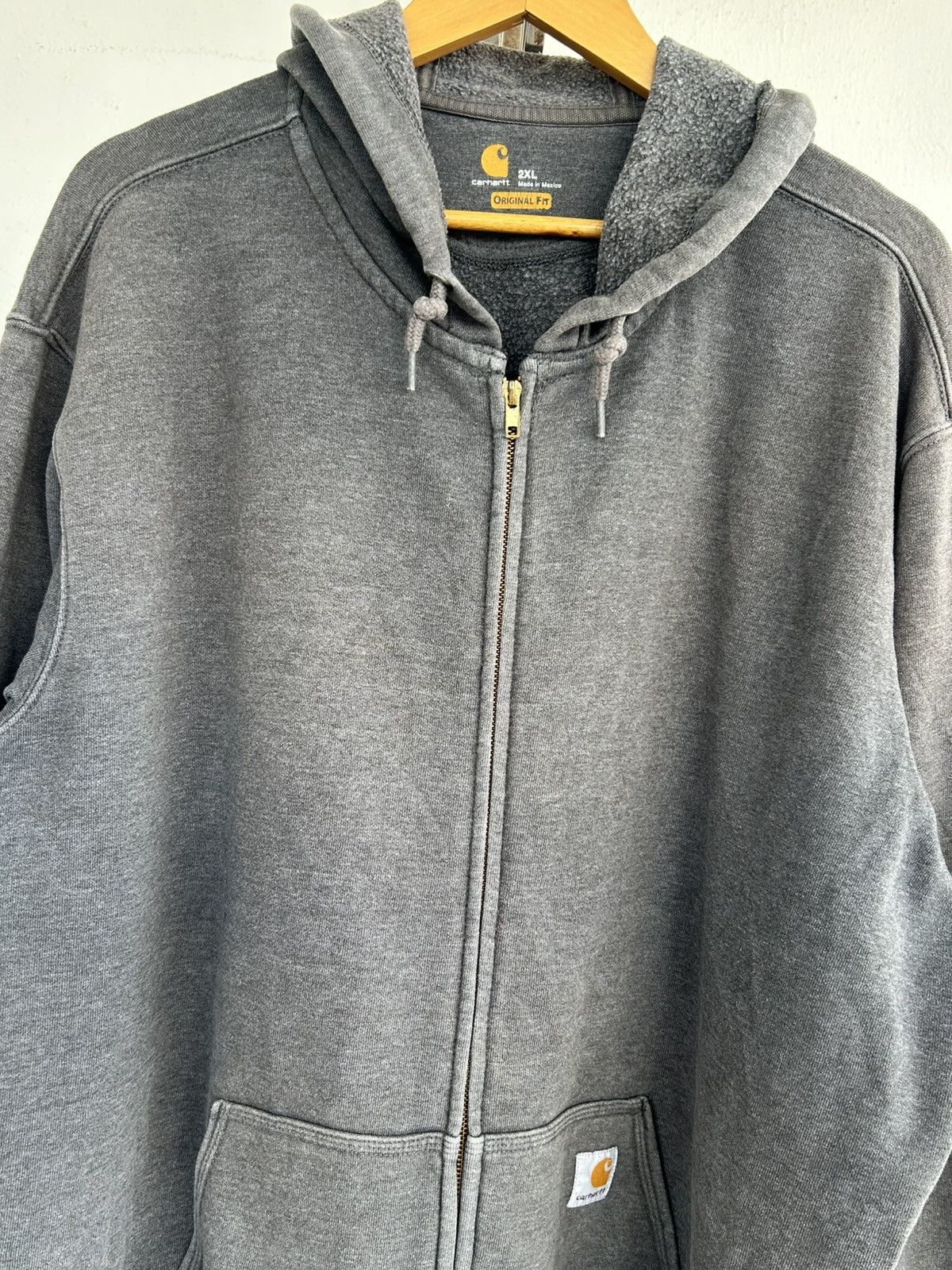 Carhartt Carharrt Vintage Hoodie Jacket Size US XXL / EU 58 / 5 - 3 Thumbnail