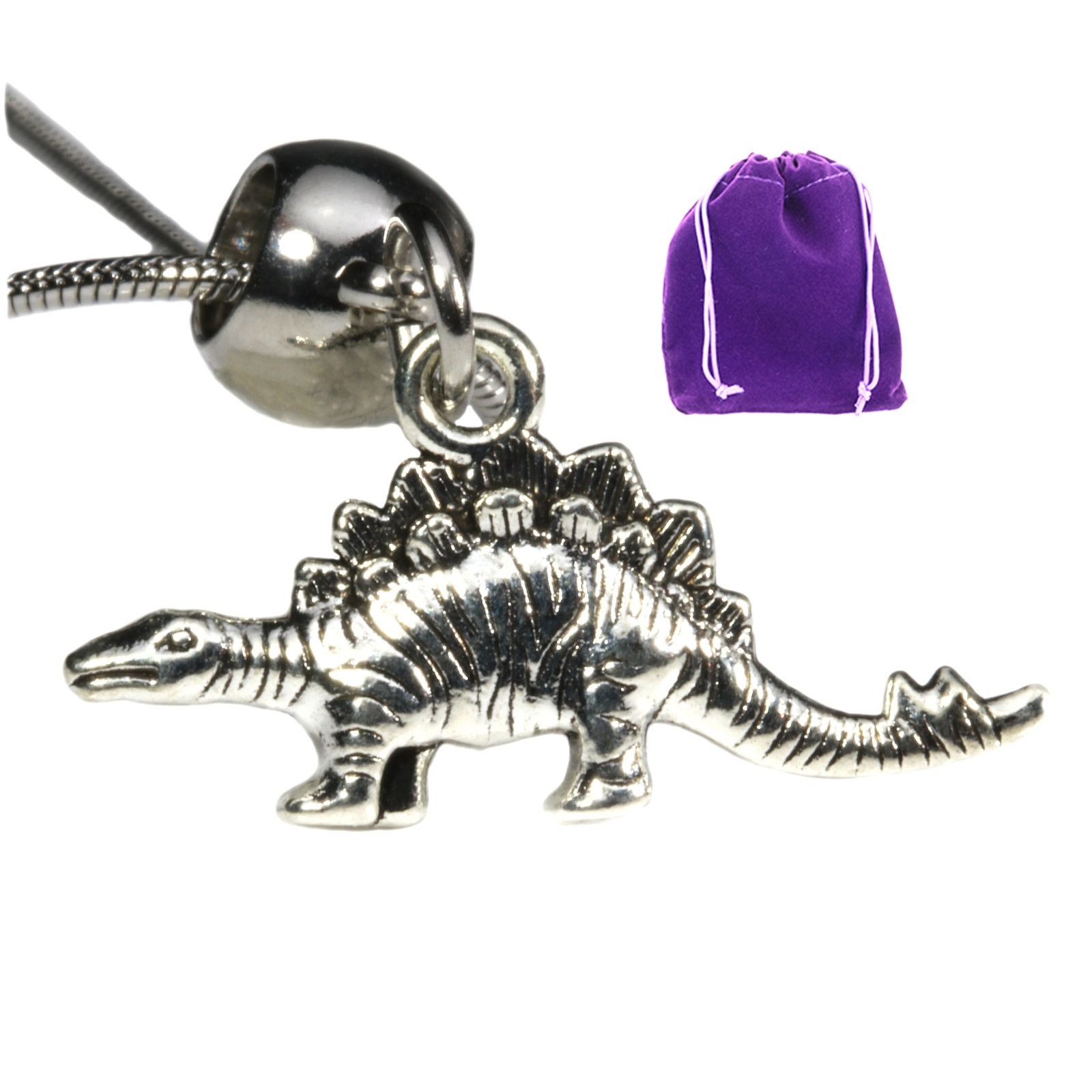 & Other Stories Stegasaurus Charm Necklace - Dinosaur Charm Pendant Size ONE SIZE - 1 Thumbnail