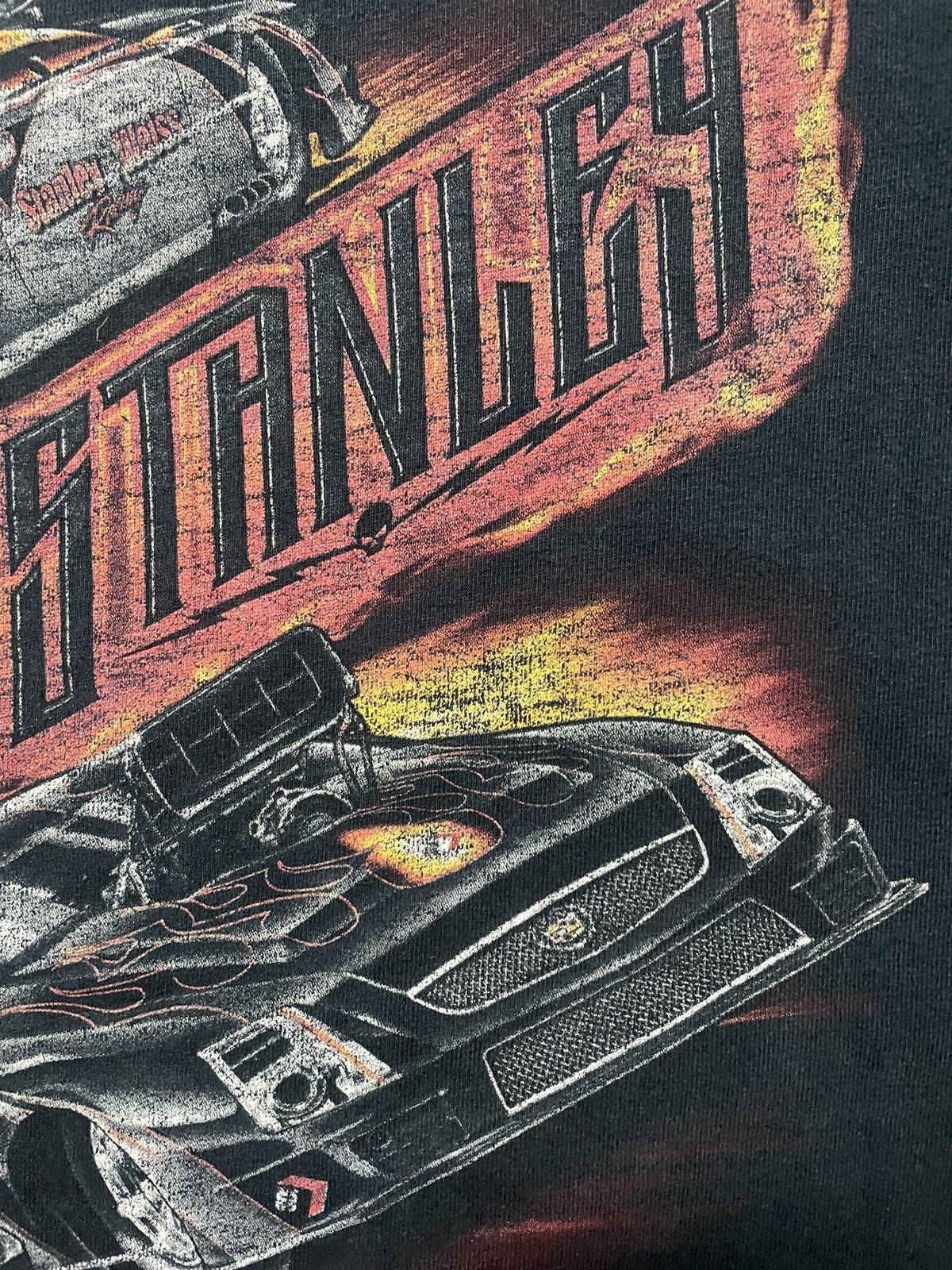 Vintage Vintage John Stanley & Weiss Drag Racing Cadillac T Shirt Size US L / EU 52-54 / 3 - 7 Thumbnail