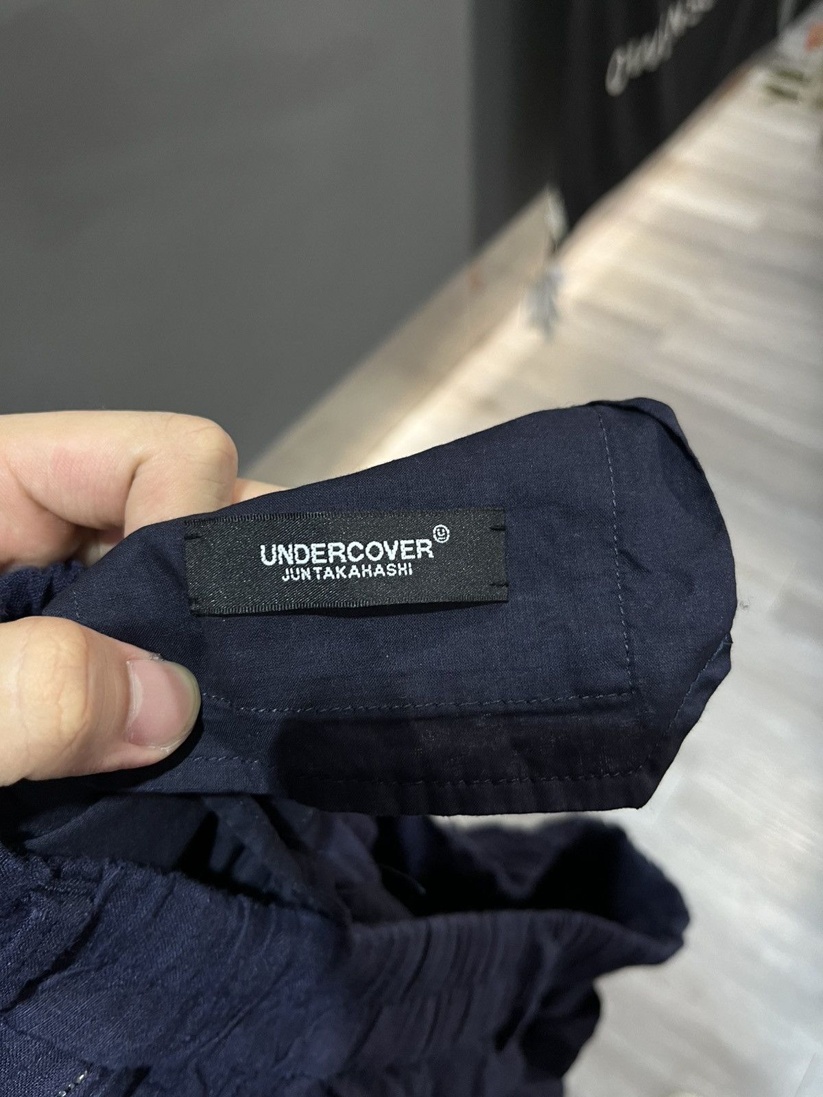 Undercover Undercover navy Linen easy pants Size US 33 - 5 Thumbnail