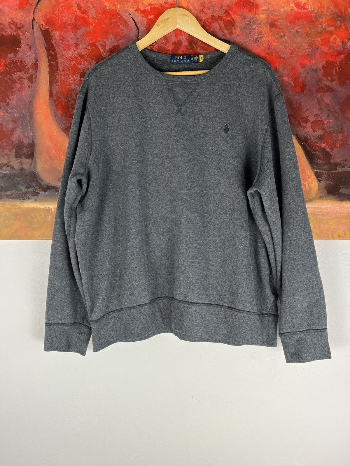 Polo Ralph Lauren Polo Ralph Lauren Gray Sweatshirt Men’s Size L Size US XL / EU 56 / 4 - 1 Thumbnail