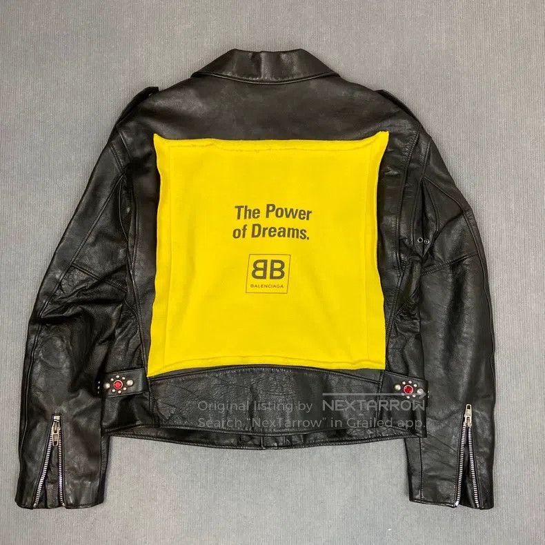 Balenciaga Balenciaga Leather Jacket Size US S / EU 44-46 / 1 - 2 Thumbnail