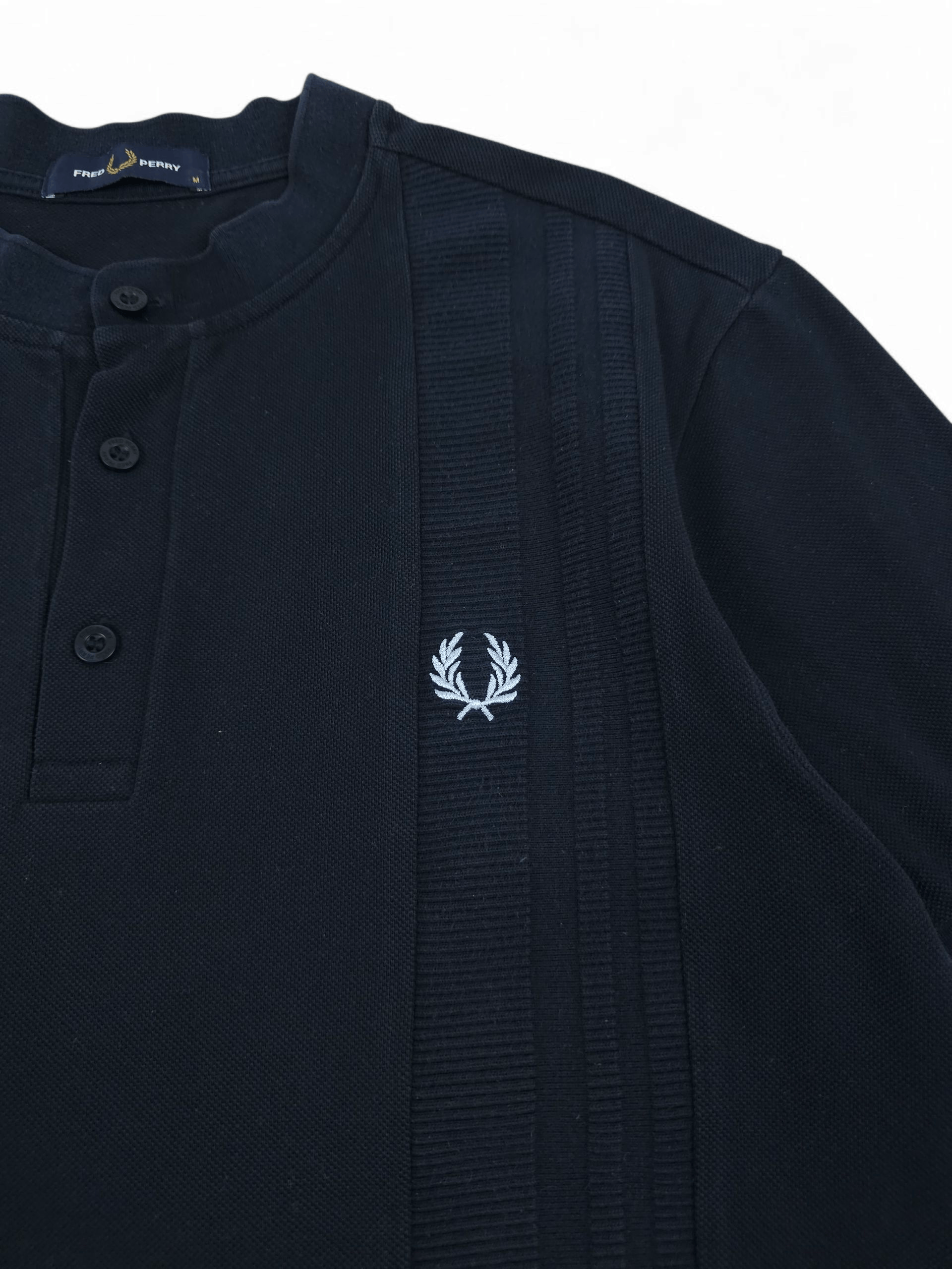 Fred Perry 💎 Fred Perry Casual Navy Button T-shirt Small Logo Basic Size US M / EU 48-50 / 2 - 3 Thumbnail