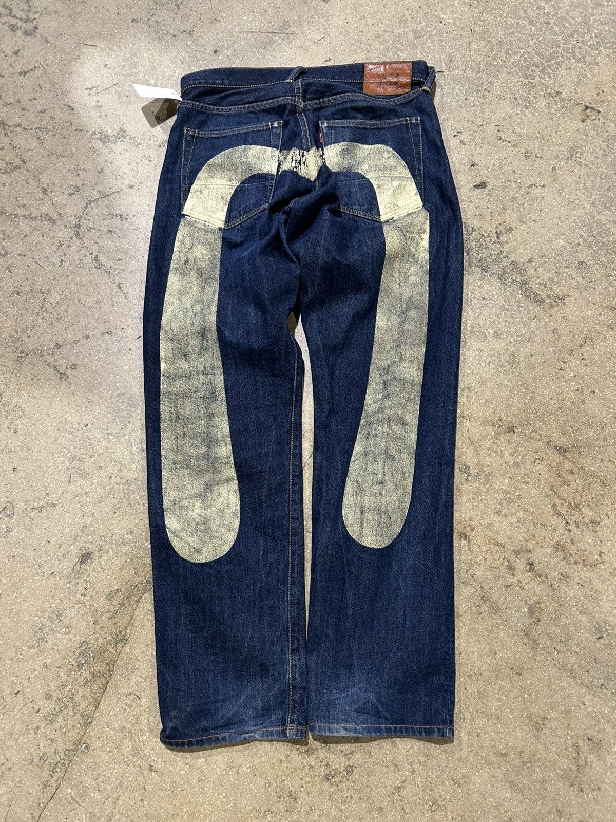 Evisu Vintage Evisu Big Print Selvedge Denim Size US 33 - 1 Thumbnail