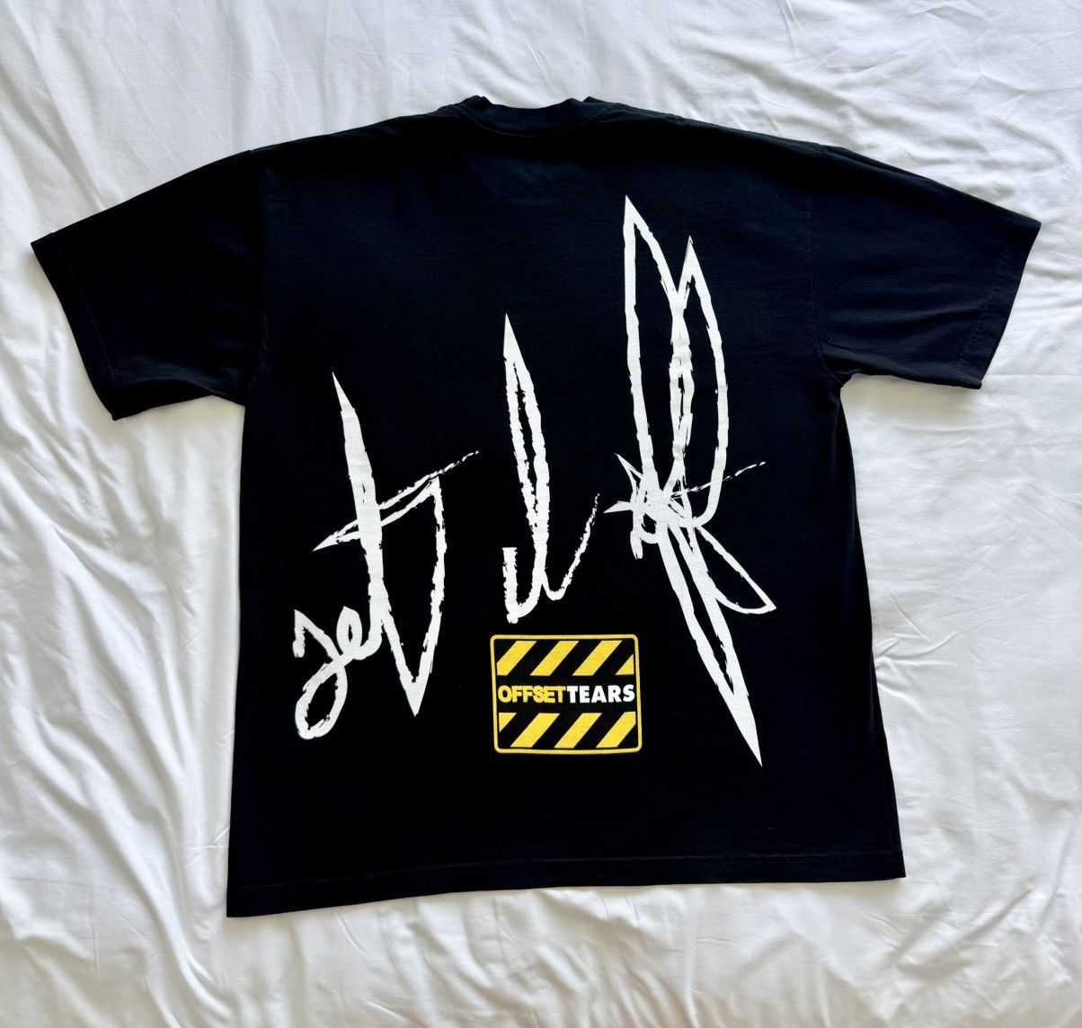 DENIM TEARS NEW Denim Tears x Offset Black Tee XL Size US XL / EU 56 / 4 - 3 Thumbnail
