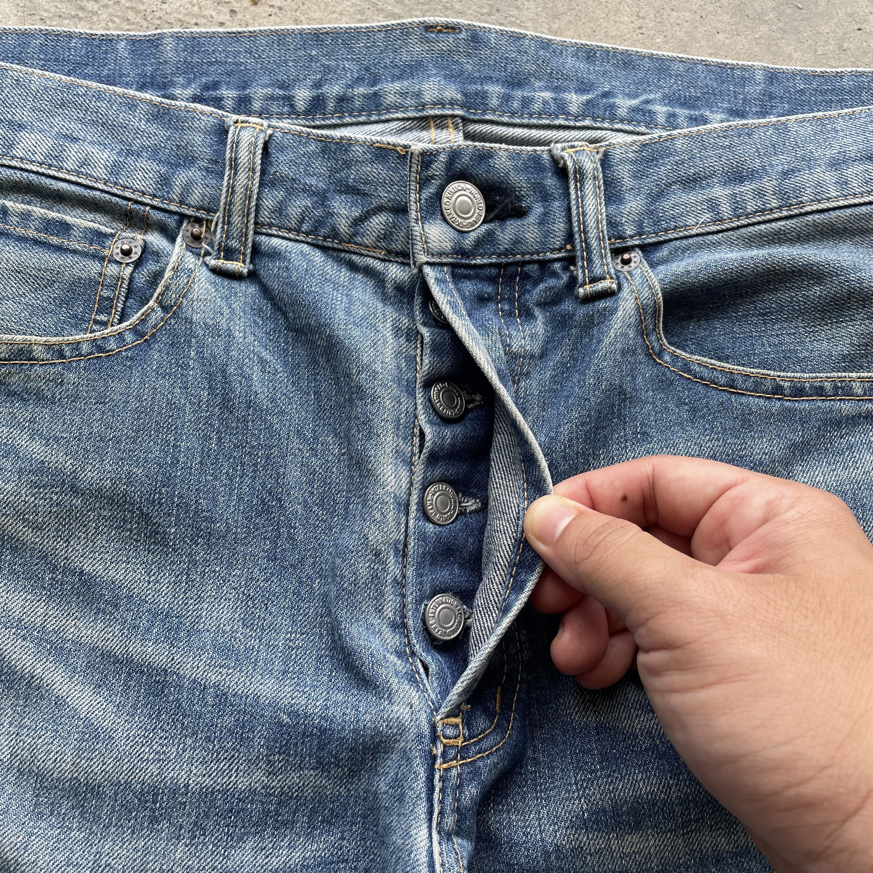 Japanese Brand × Takeo Kikuchi Vintage Takeo Kikuchi Painter Denim Faded Jeans Pants W36 Size US 36 / EU 52 - 7 Thumbnail
