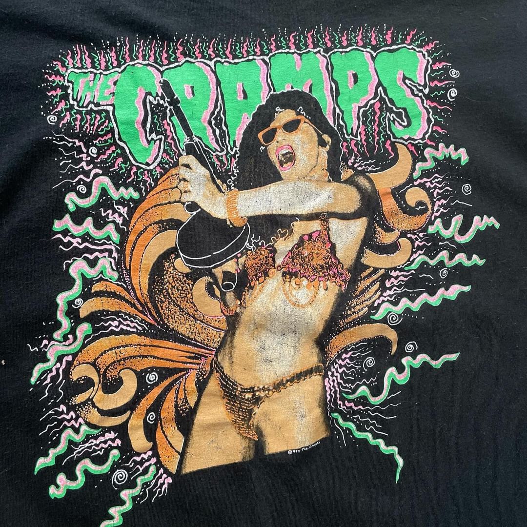 The cramps 1990 tour tshirt