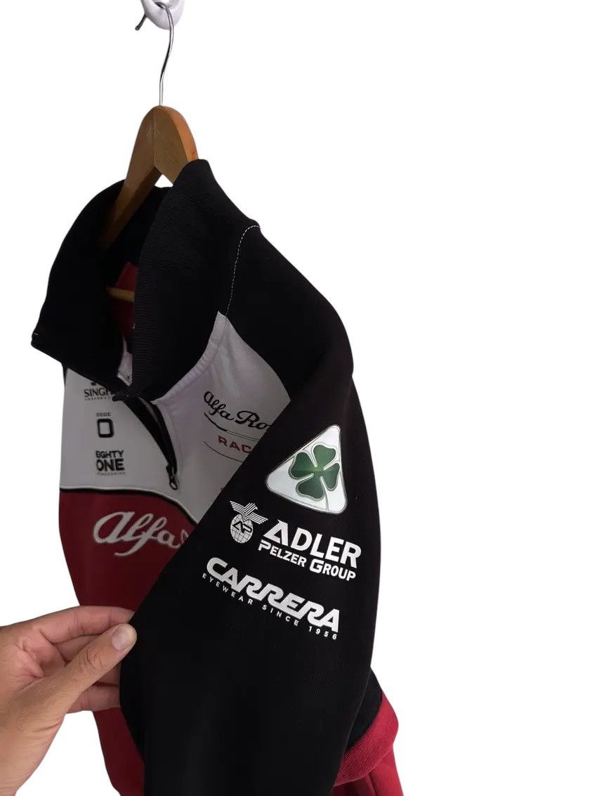 Vintage Vintage Alpha Romeo Orlen Racing Team 1/4 Zip Sweatshirt Size US XL / EU 56 / 4 - 8 Thumbnail