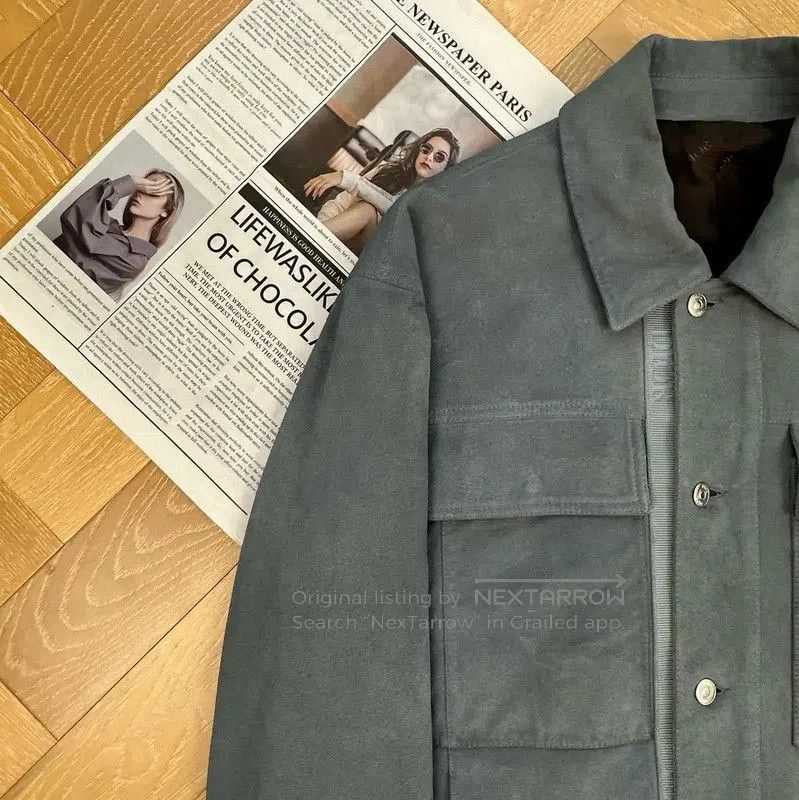 Dior Dior Gray Oversized Men's Outerwear Jacket . Size US XXL / EU 58 / 5 - 6 Thumbnail