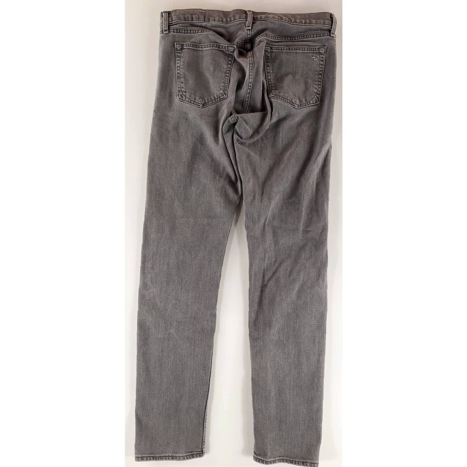Rag & Bone rag & bone Fit 2 Slim Jeans Gray Mens 34 33x34? Size US 34 / EU 50 - 3 Thumbnail