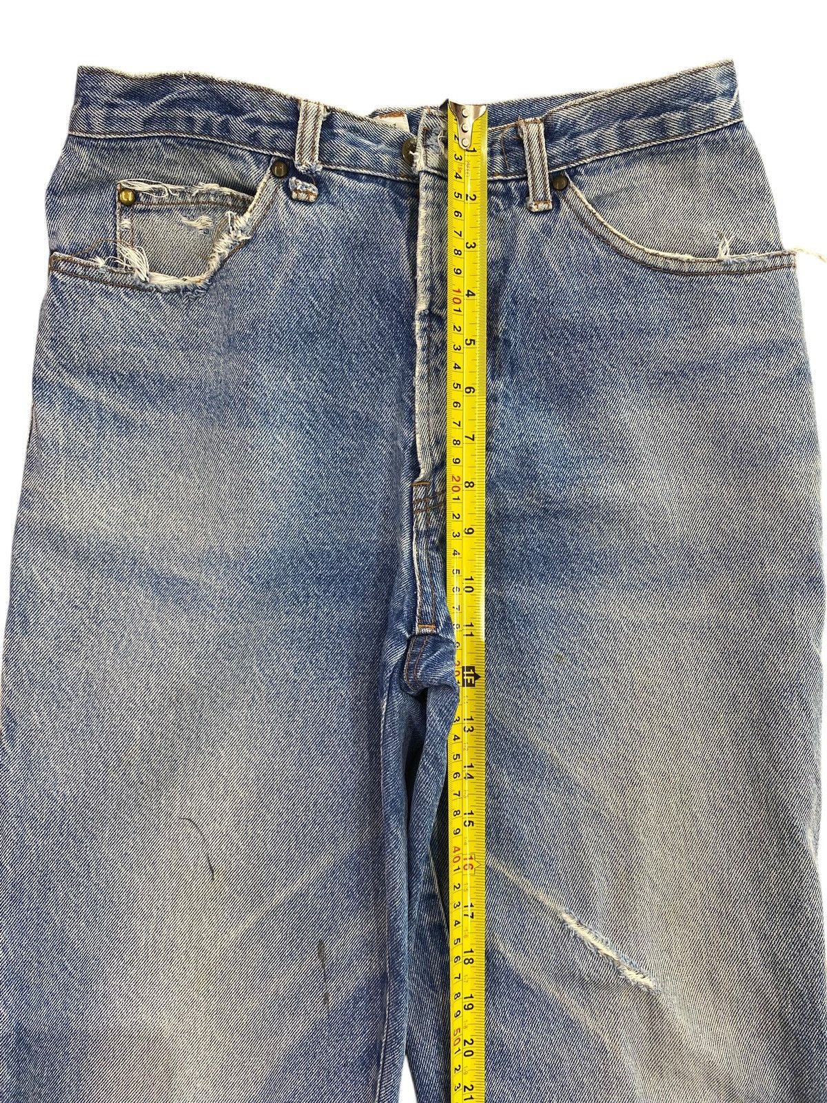 Louis Feraud Louis Feraud Whiskers Faded Wash Style Ripped Jeans Size US 28 / EU 44 - 6 Thumbnail