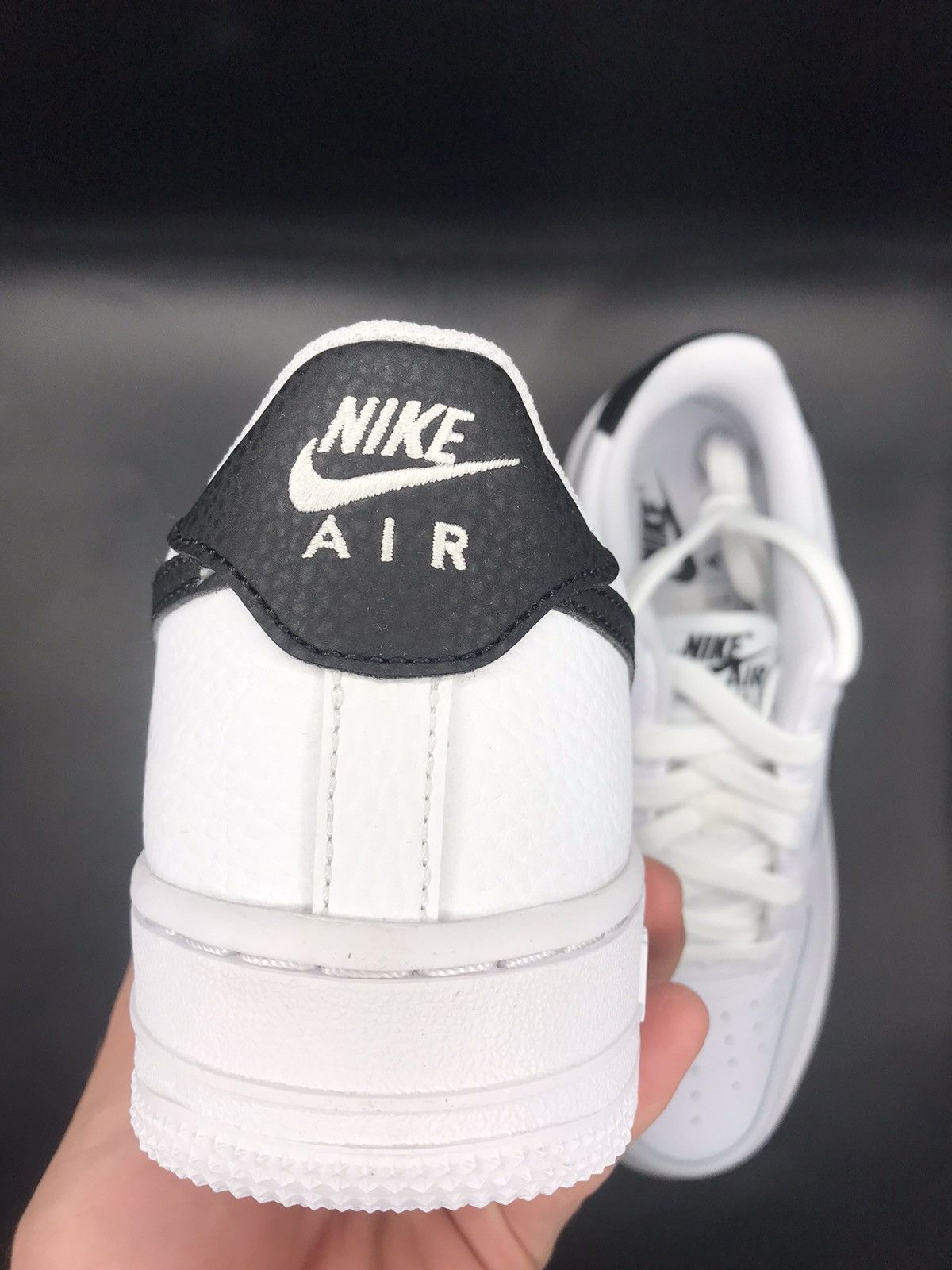Nike Nike Air Force 1 “White and Black” Size US 8 / IT 38 - 5 Thumbnail