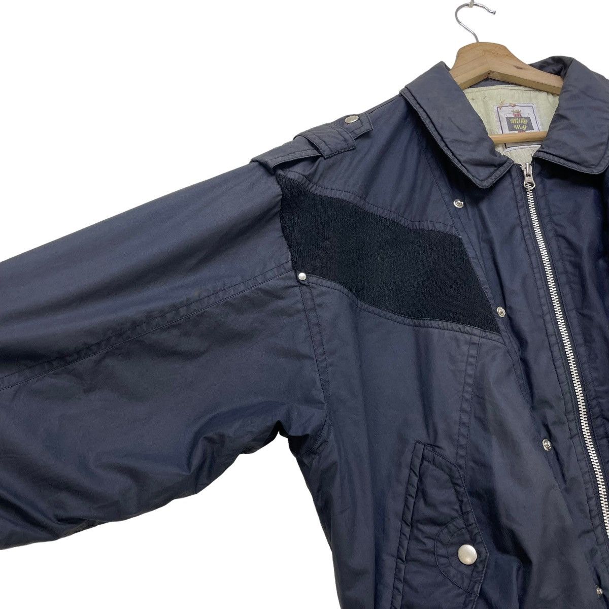 Japanese Brand Issey Miyake Inspired Japanese Brand MilkyWa BomberJacket Size US M / EU 48-50 / 2 - 4 Thumbnail