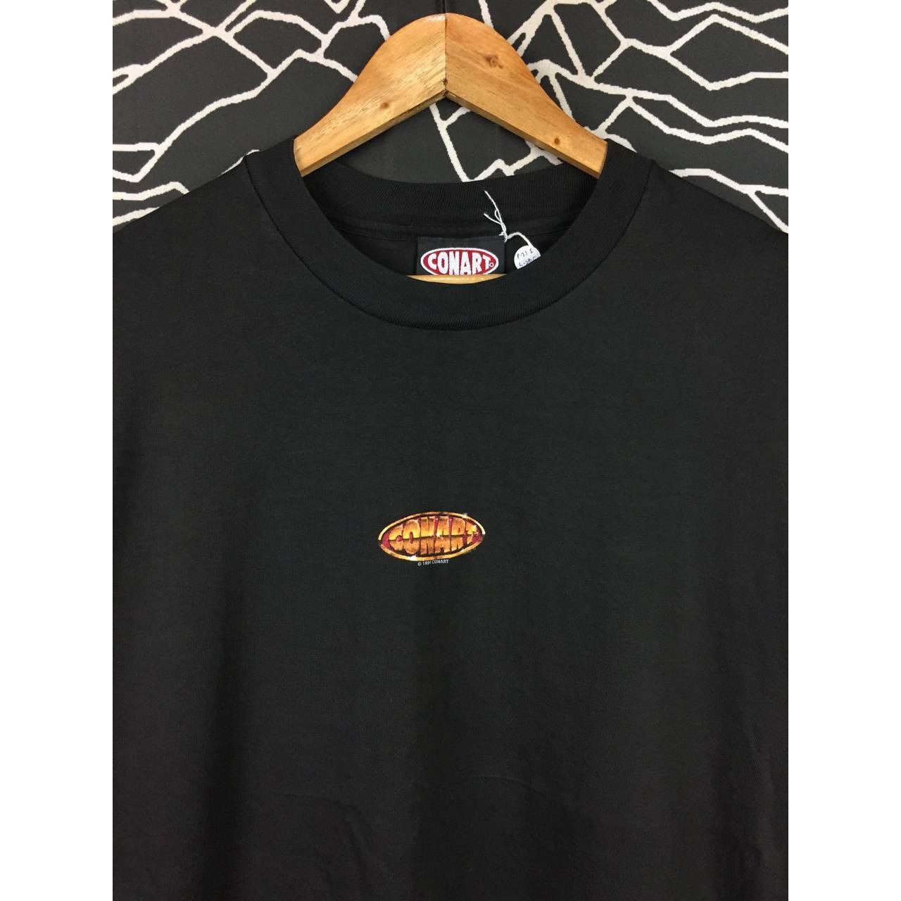 Vintage Vtg 90s CONART OG Logo Hip Hop Streetwear Long Sleeve Tee Size US L / EU 52-54 / 3 - 3 Thumbnail