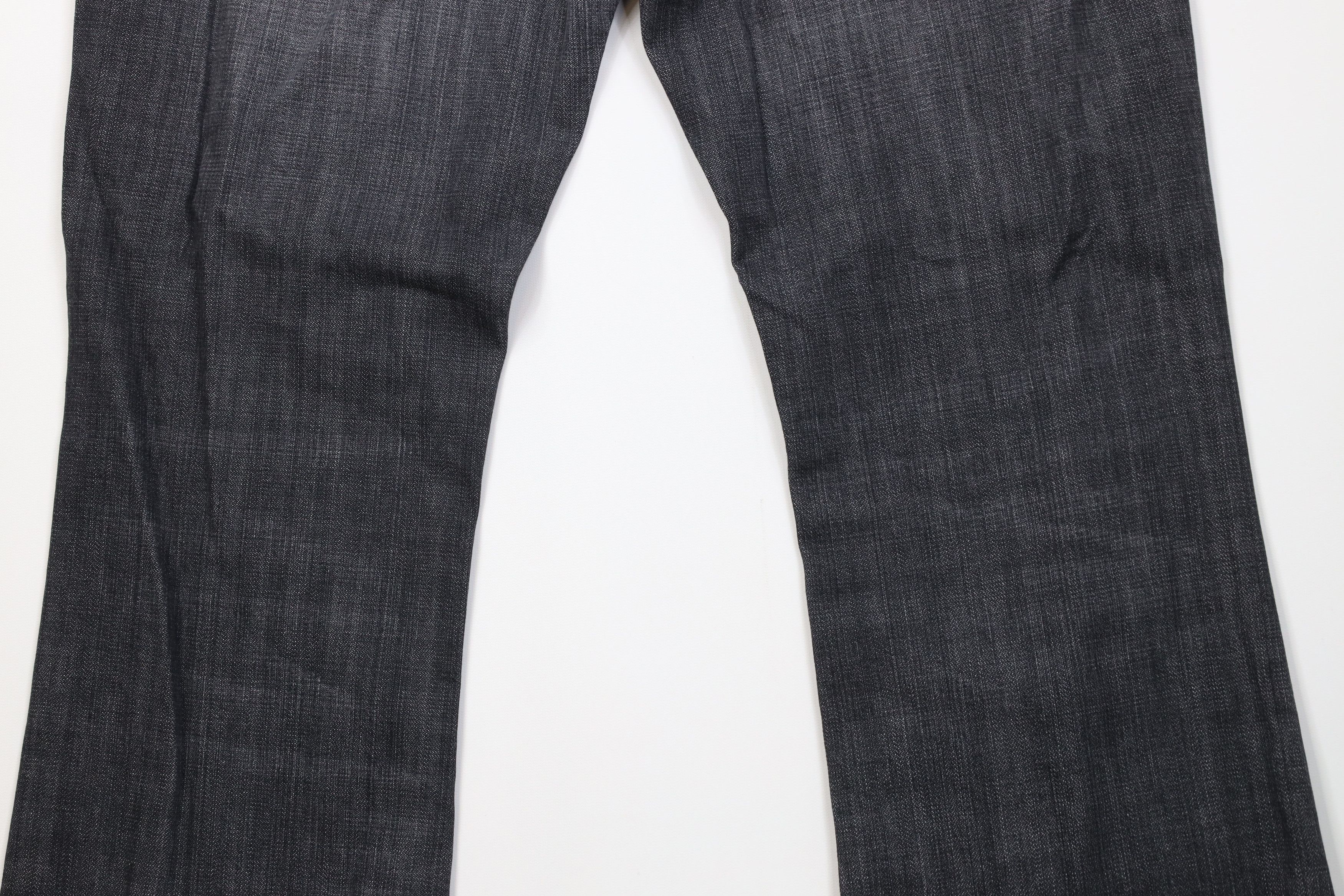 Banana Republic Vintage Y2K Banana Republic Wide Leg Denim Jeans Black Size US 34 / EU 50 - 12 Thumbnail