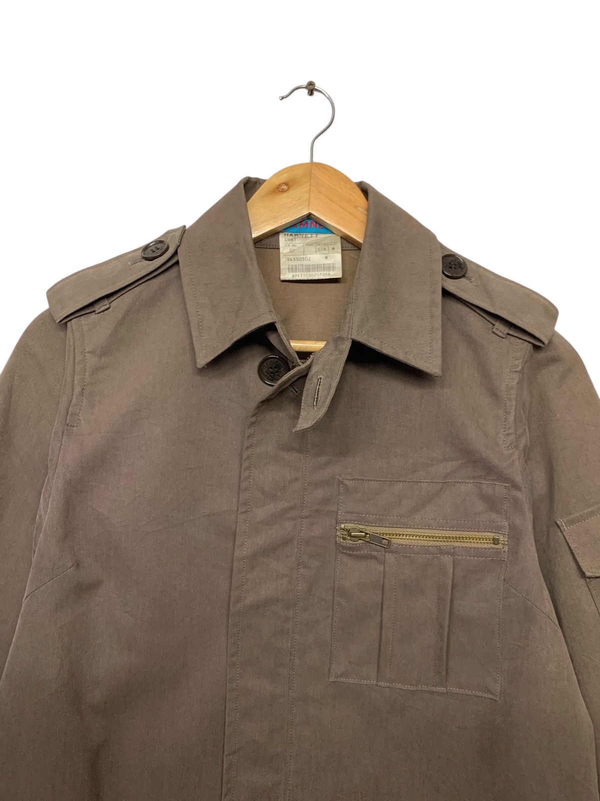 Designer × Katharine Hamnett London Rare Katherine Hamnett Coat Parka Zipper Down Jacket Size M / US 6-8 / IT 42-44 - 4 Thumbnail