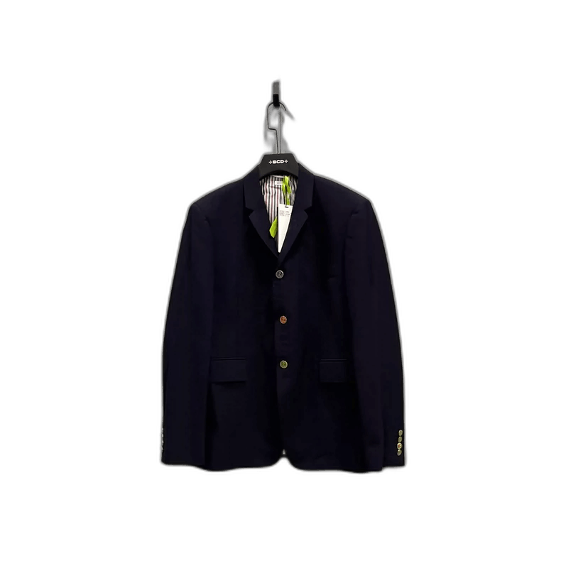 Thom Browne Thom Browne Striped Collar Blazer Size 4 Size US M / EU 48-50 / 2 - 1 Thumbnail